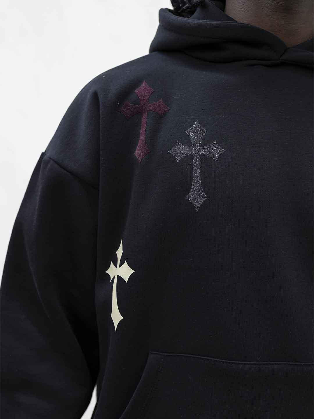 Tokyo coordinato nero con croci RB002 NERO TOKYO