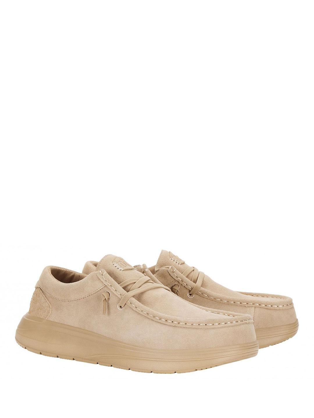 Hey Dude Wally sneakers beige 41975 BEIGE HEY DUDE