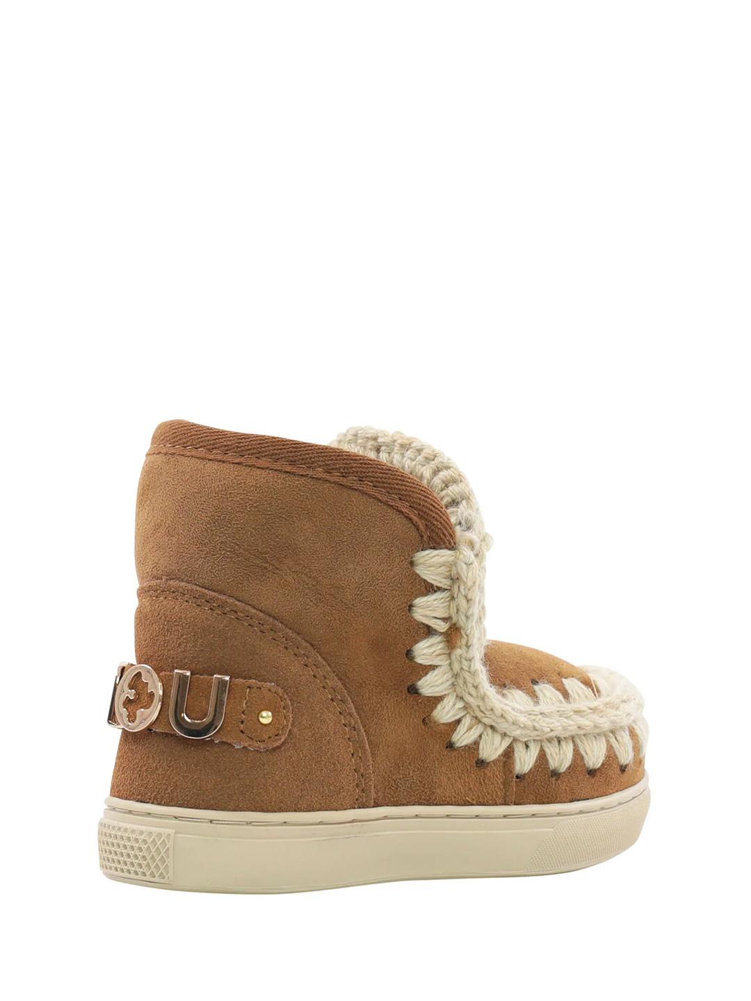 Mou Eskimo kid stivali kids beige basso FK111015A BEIGE MOU