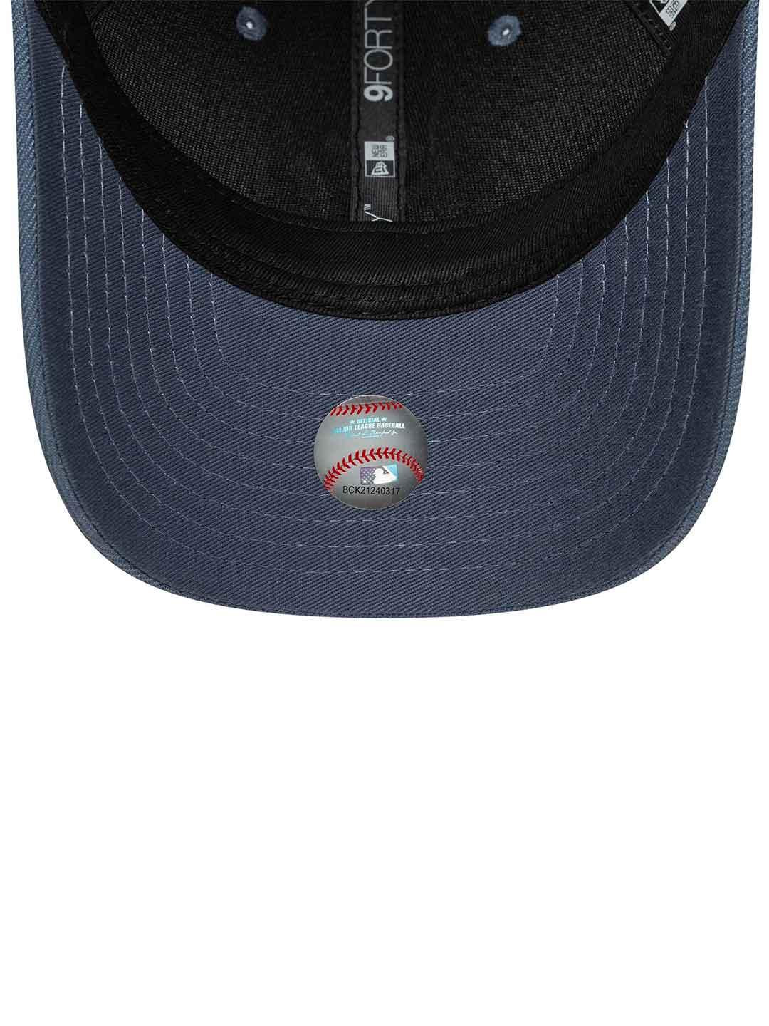 New Era 9FORTY cappello blu logo bianco 60691053 BLU NEW ERA