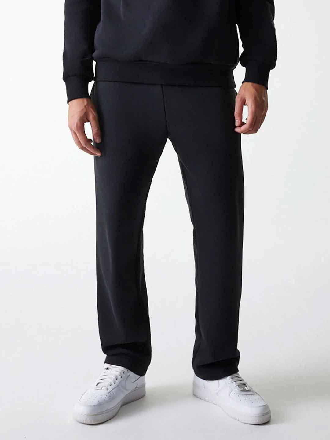 New Era pantaloni nero con logo nero 60580628 NERO NEW ERA