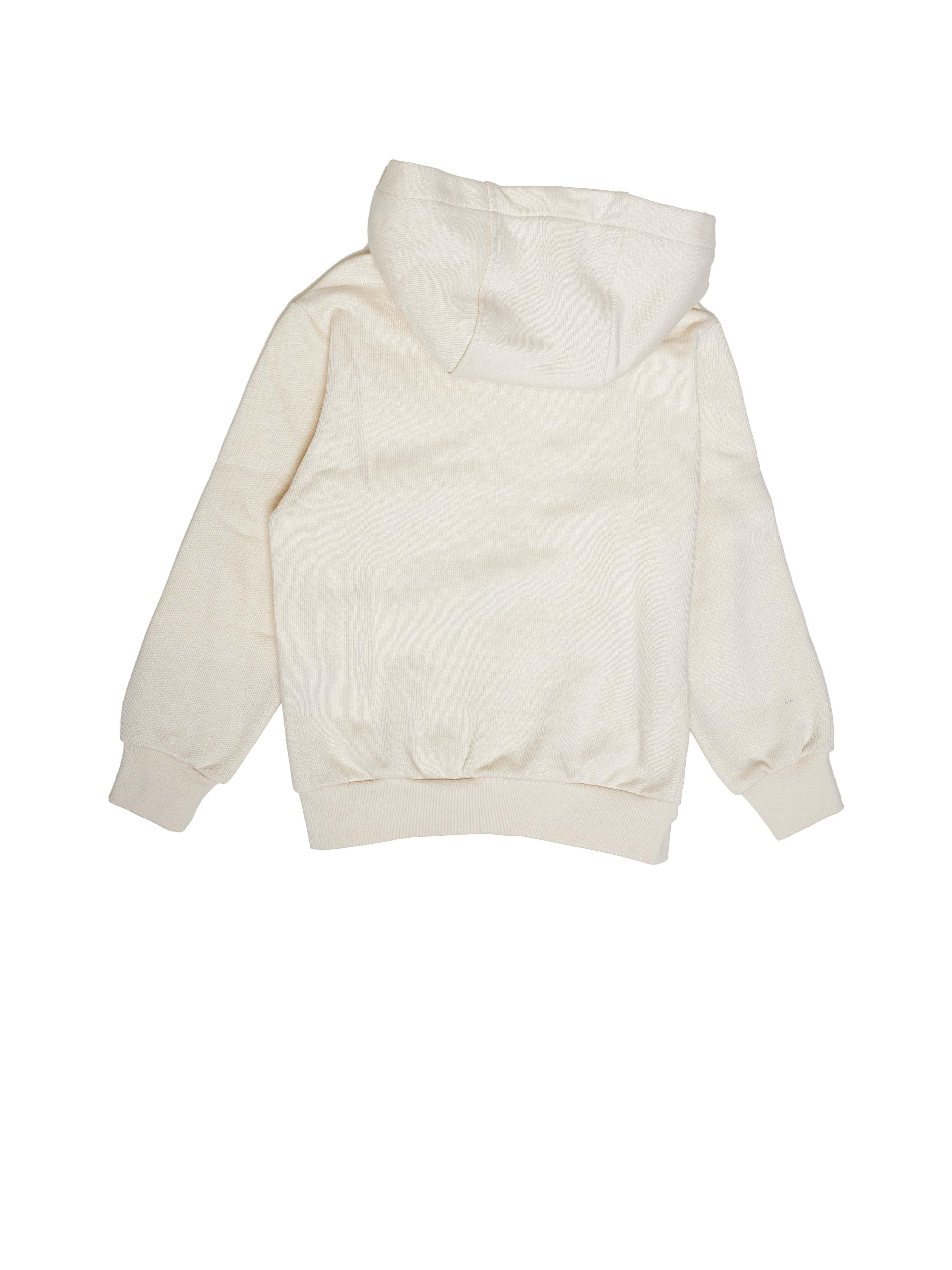 Yes London felpa kids beige con zip JR5083-F BEIGE YES LONDON