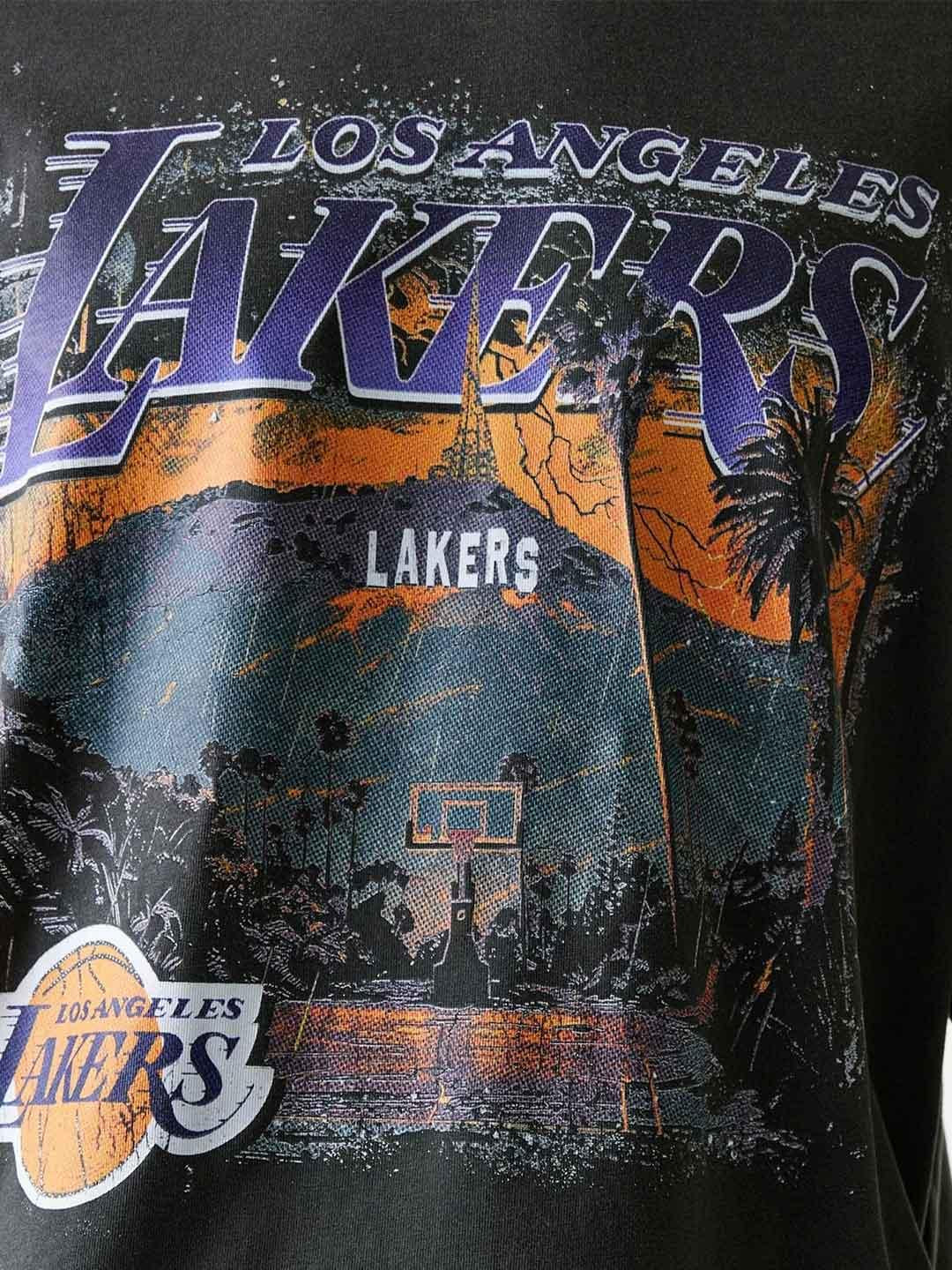 New Era t-shirt grigio Lakers 60684346 GRIGIO NEW ERA