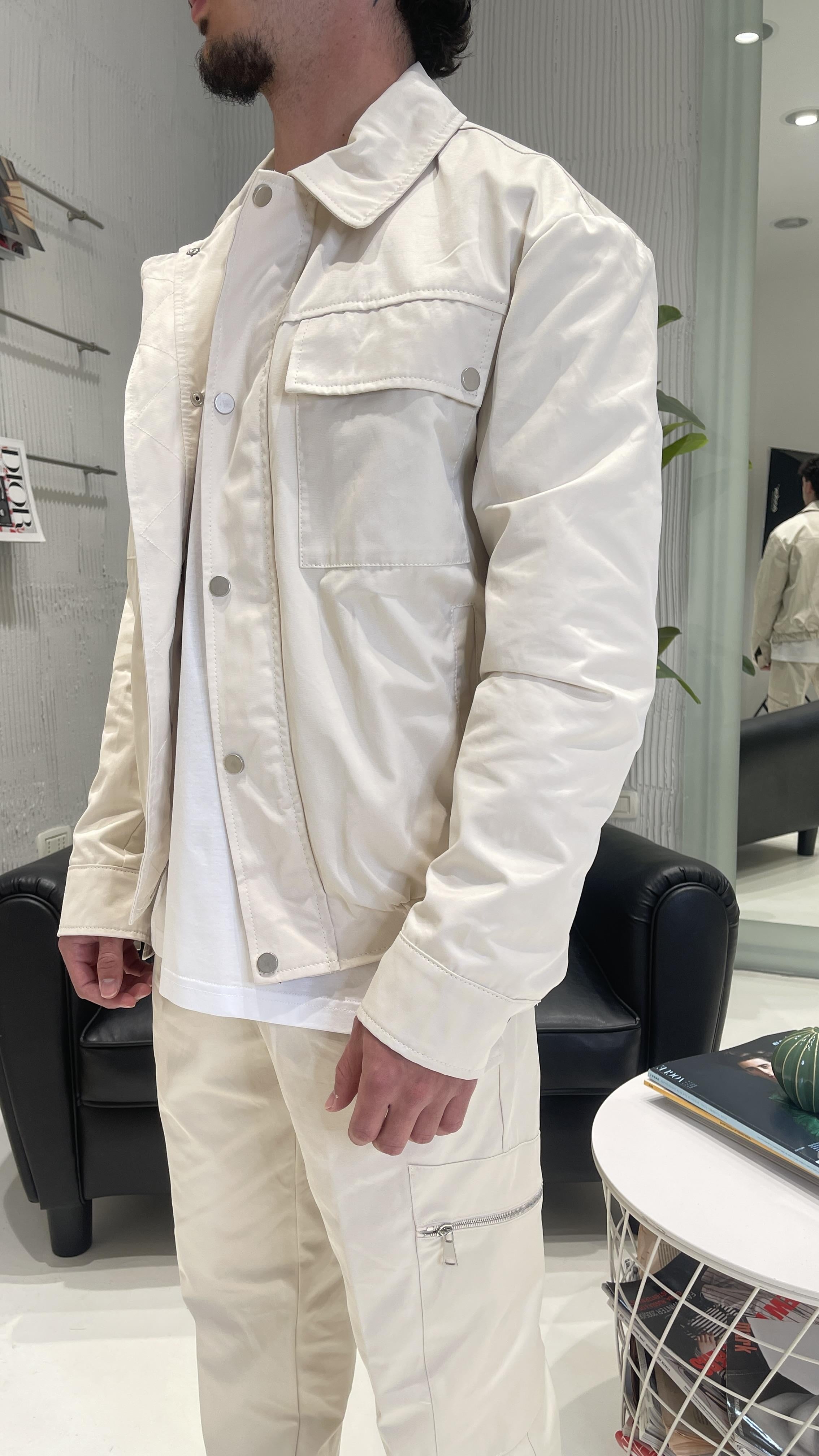 Pret A Porter giubbino panna con tasconi 80012 PANNA PRET A PORTER