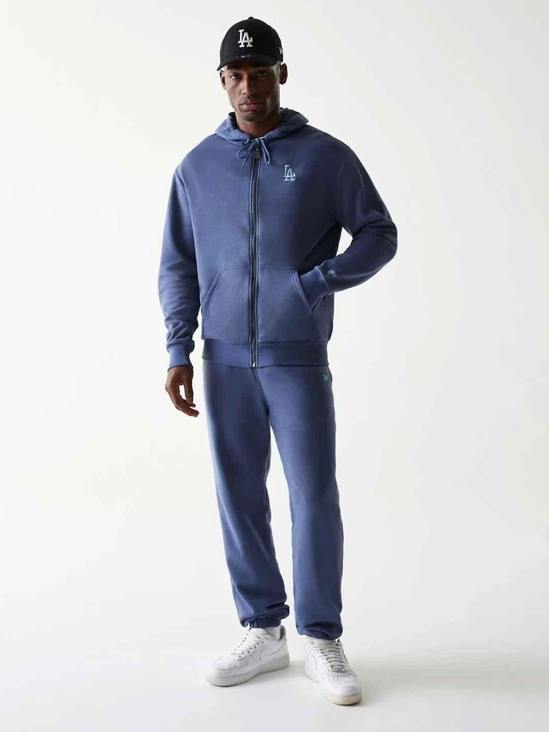 New Era felpa blu LA con zip 60684466 BLU NEW ERA