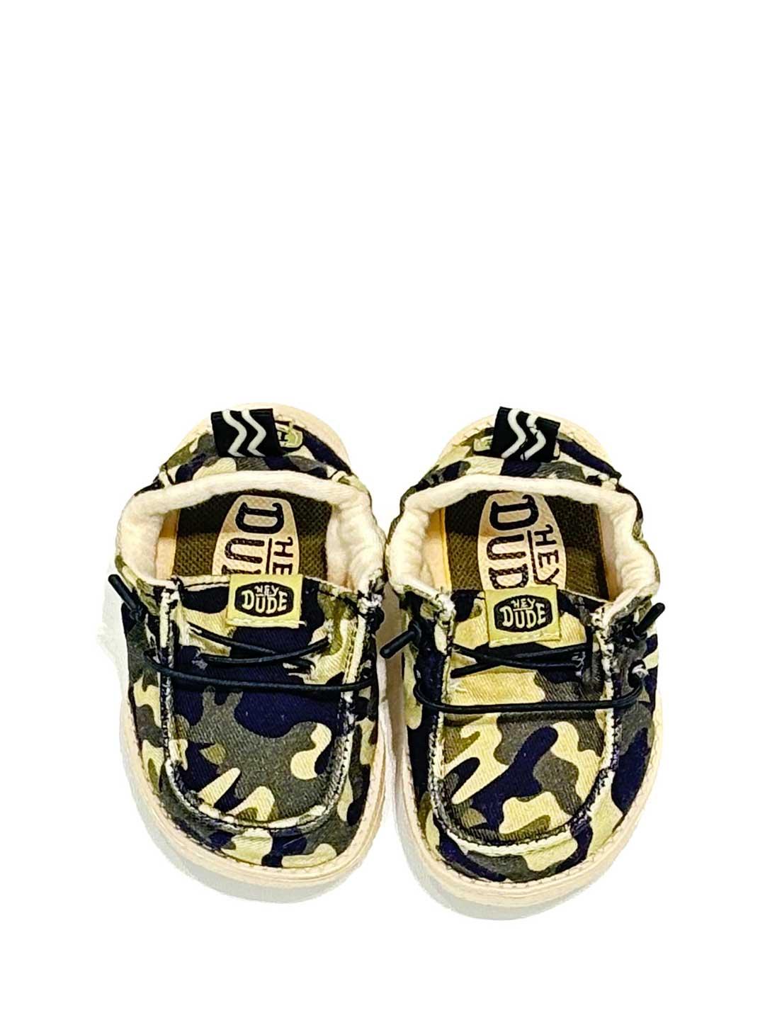 Hey Dude sneakers kids verde militare 42357-960 VERDE MILITARE HEY DUDE