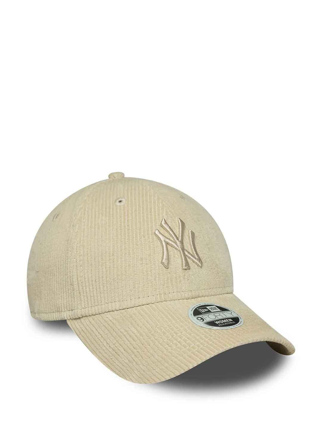 New Era 9FORTY cappello panna a costine 60691355 PANNA NEW ERA