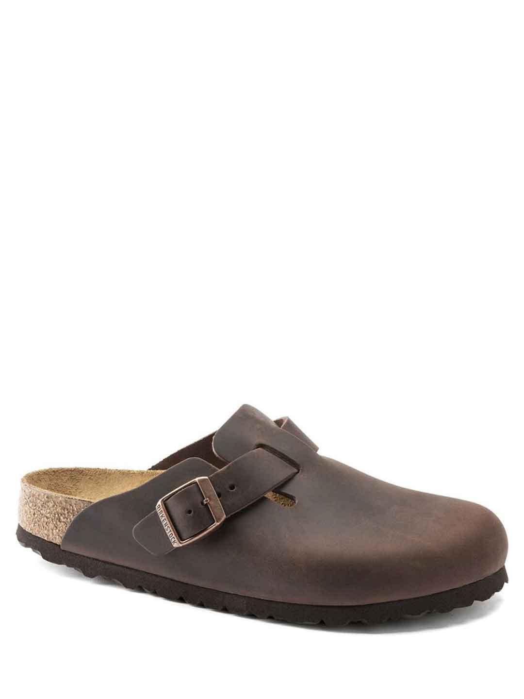 Birkenstock Boston sabot marrone 0860133 MARRONE BIRKENSTOCK