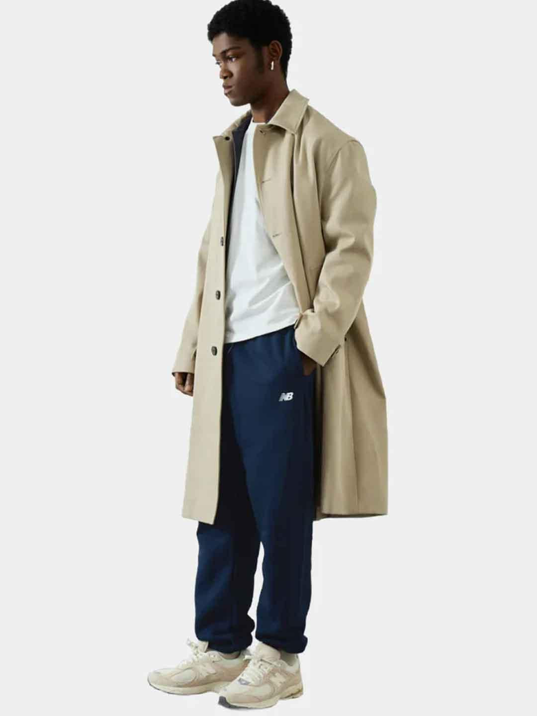 New Balance pantaloni blu MP41503NNY BLU NEW BALANCE