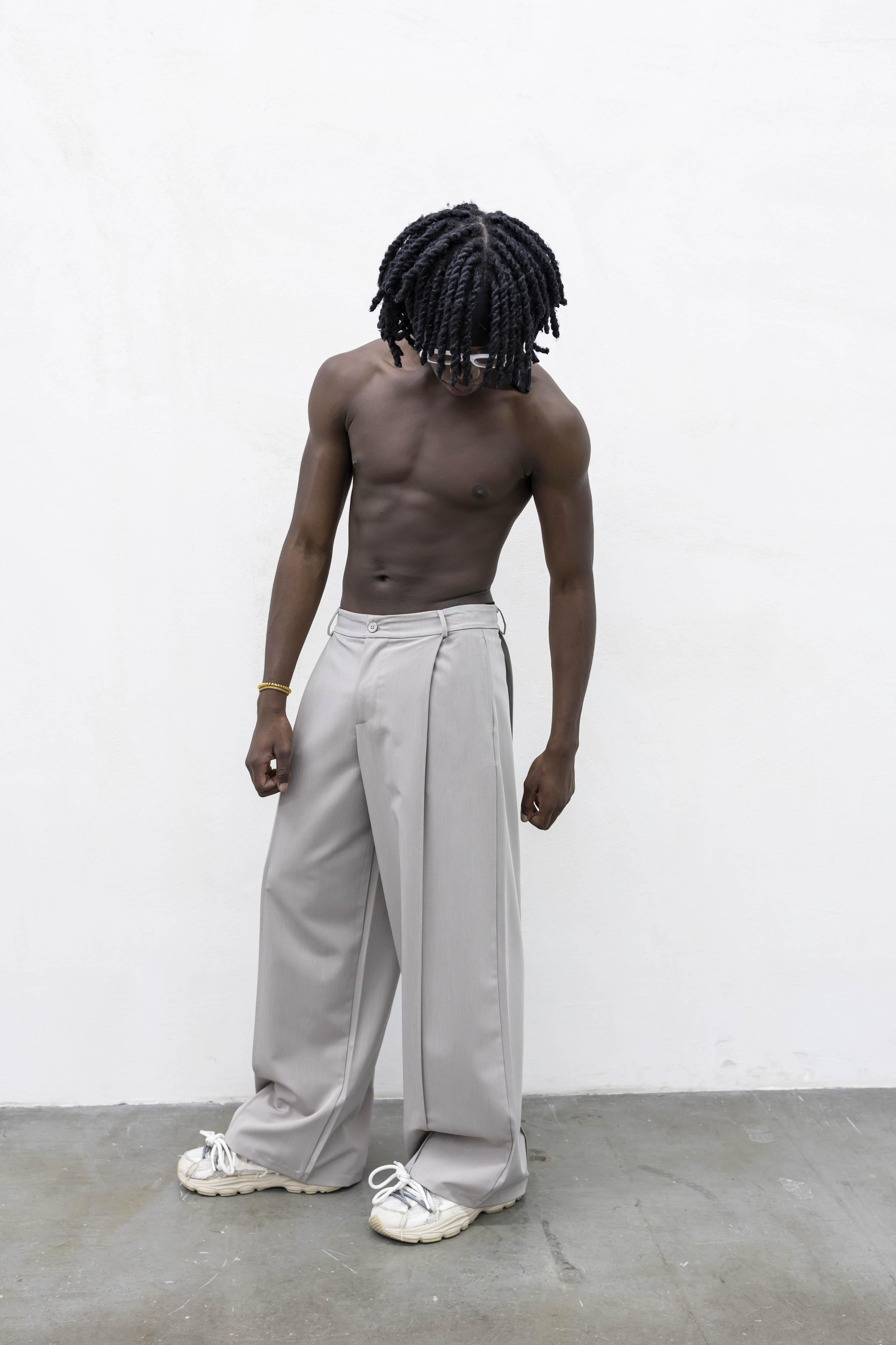 Present Day All Pinces pantaloni beige PRS019 BEIGE PRESENT DAY