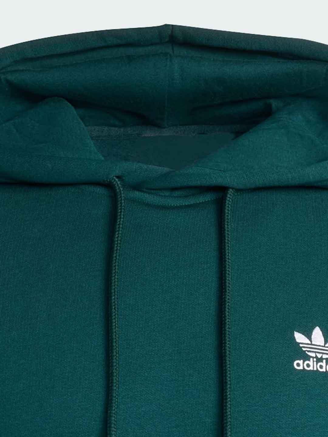 Adidas felpa verde con cappuccio JZ3589 VERDE ADIDAS