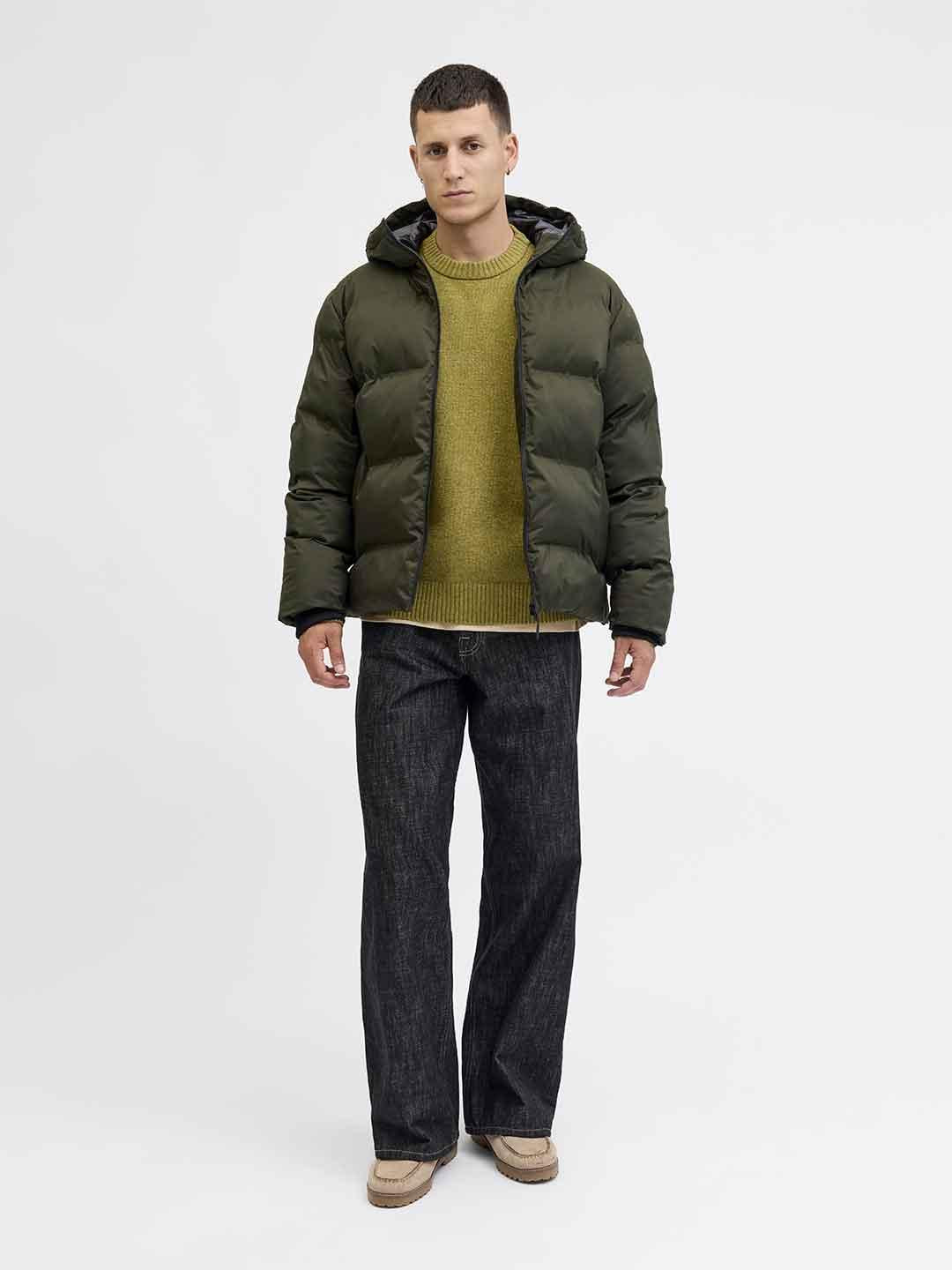 Jack & Jones giubbino verde 12282300 VERDE JACK & JONES