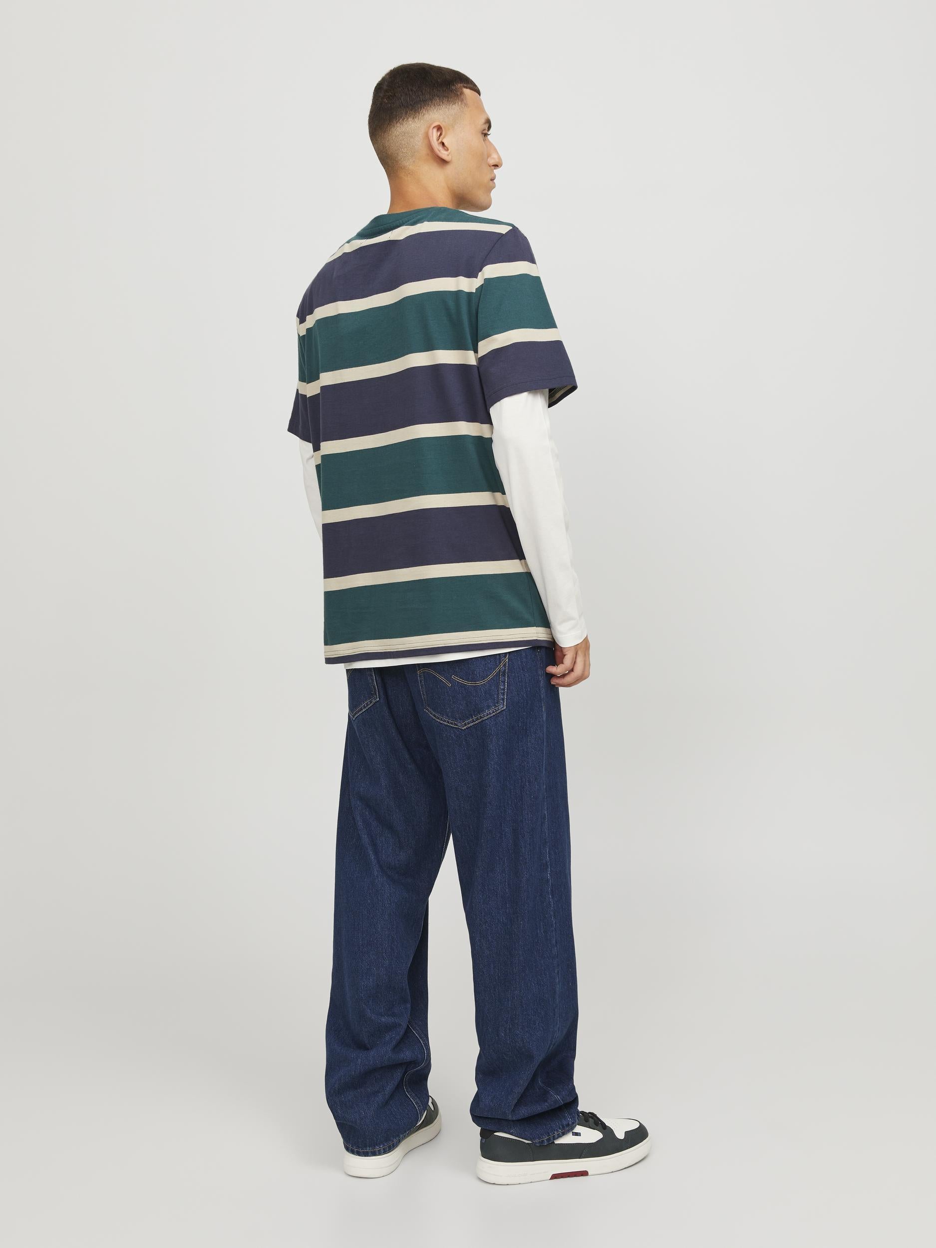 Jack & Jones jeans blu loose fit 12249028 BLU JACK & JONES