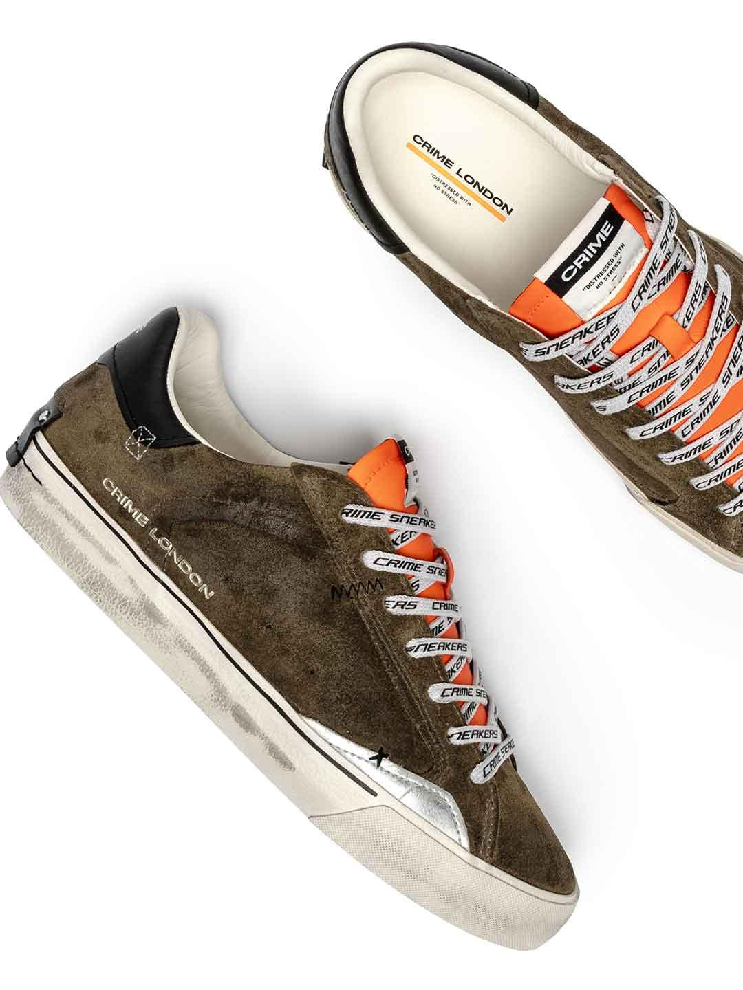 Crime Deconstructed sneakers verde 11030 VERDE CRIME