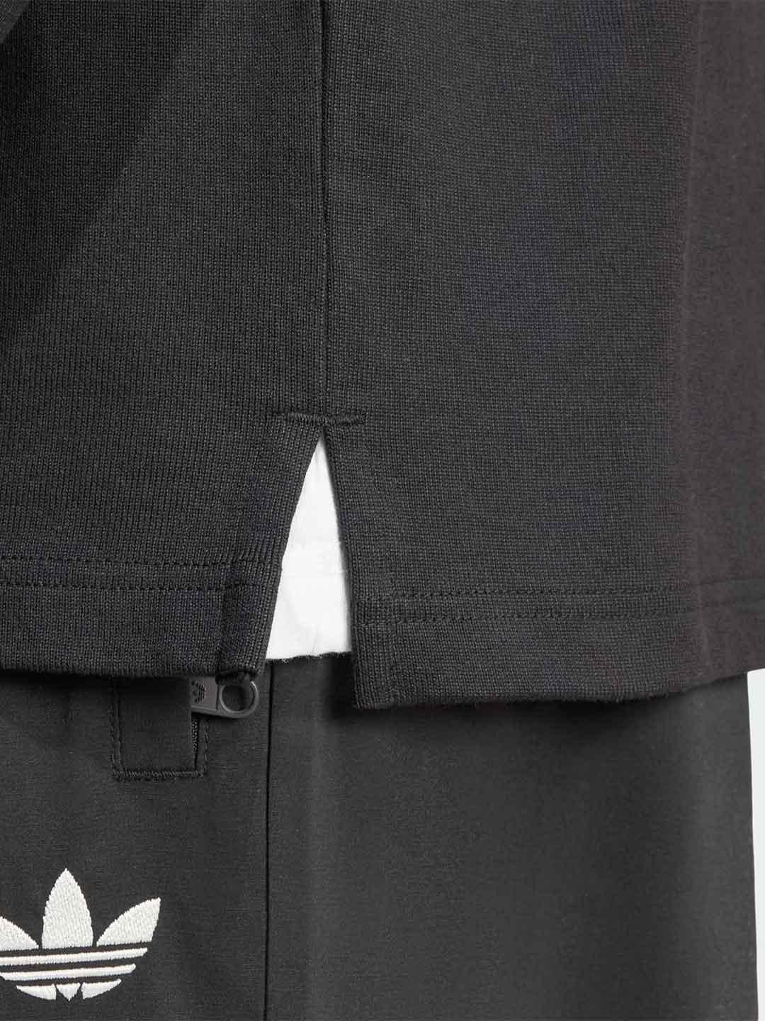 Adidas Adicolor Rugby polo nero IZ4806 NERO ADIDAS