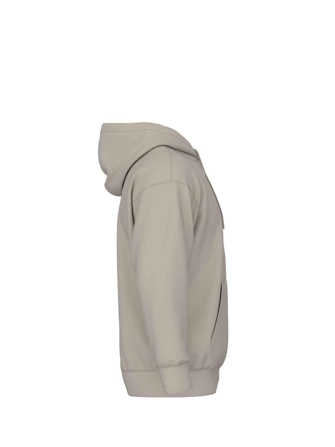 New Balance felpa beige con cappuccio MT41511TWF BEIGE NEW BALANCE