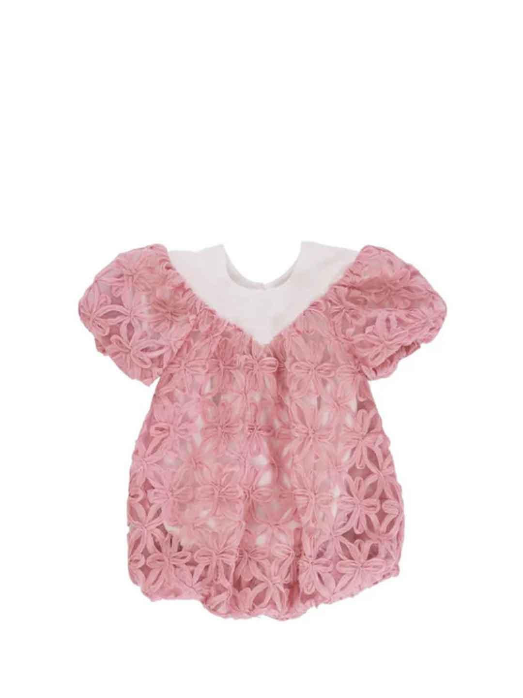 Coco' et Mama' Mimosa Baby abito kids rosa MIMOSA BABY ROSA COCO' ET MAMA'