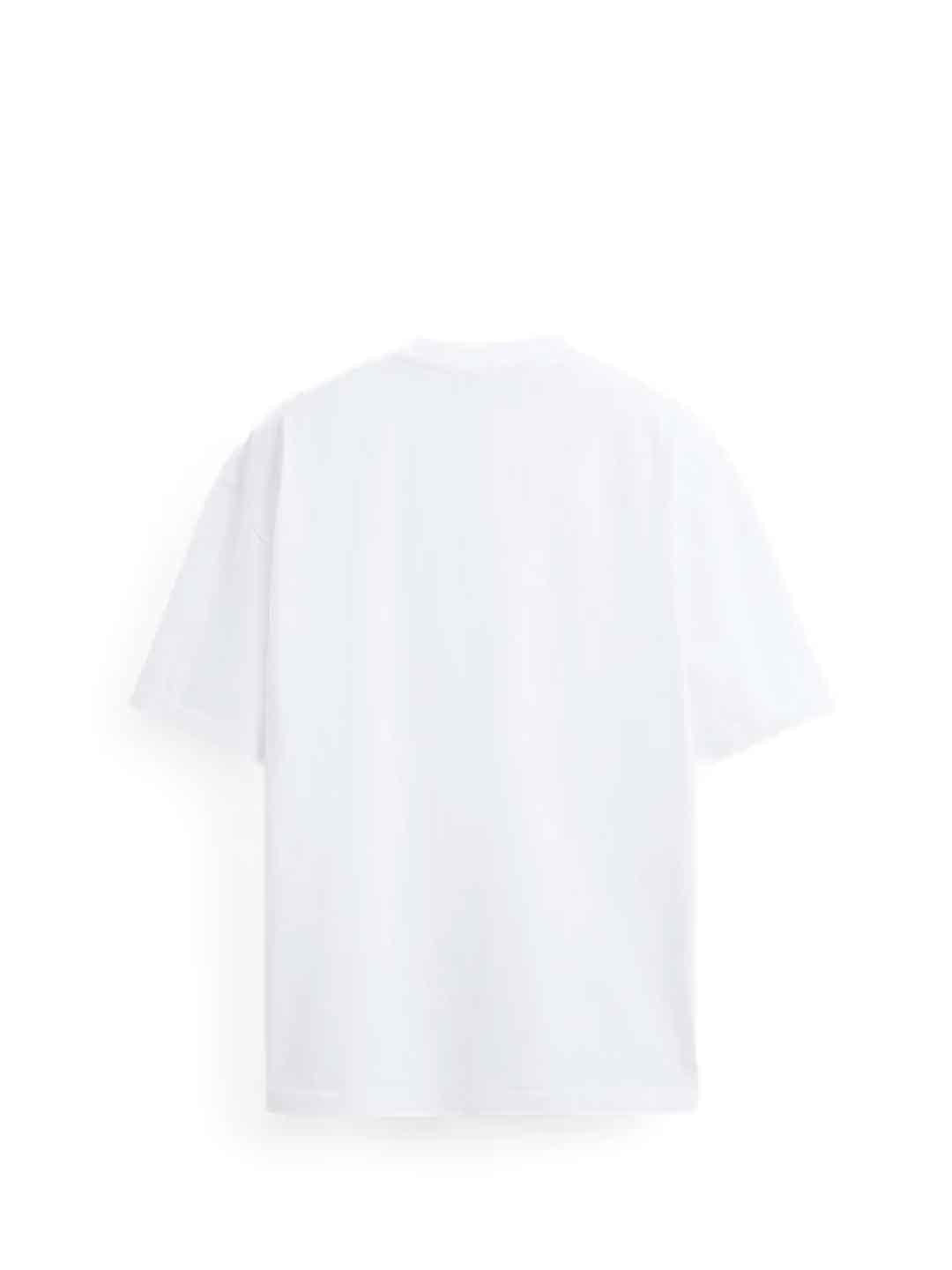 Yes London t-shirt kids bianco con taschino logato JR2141 BIANCO YES LONDON