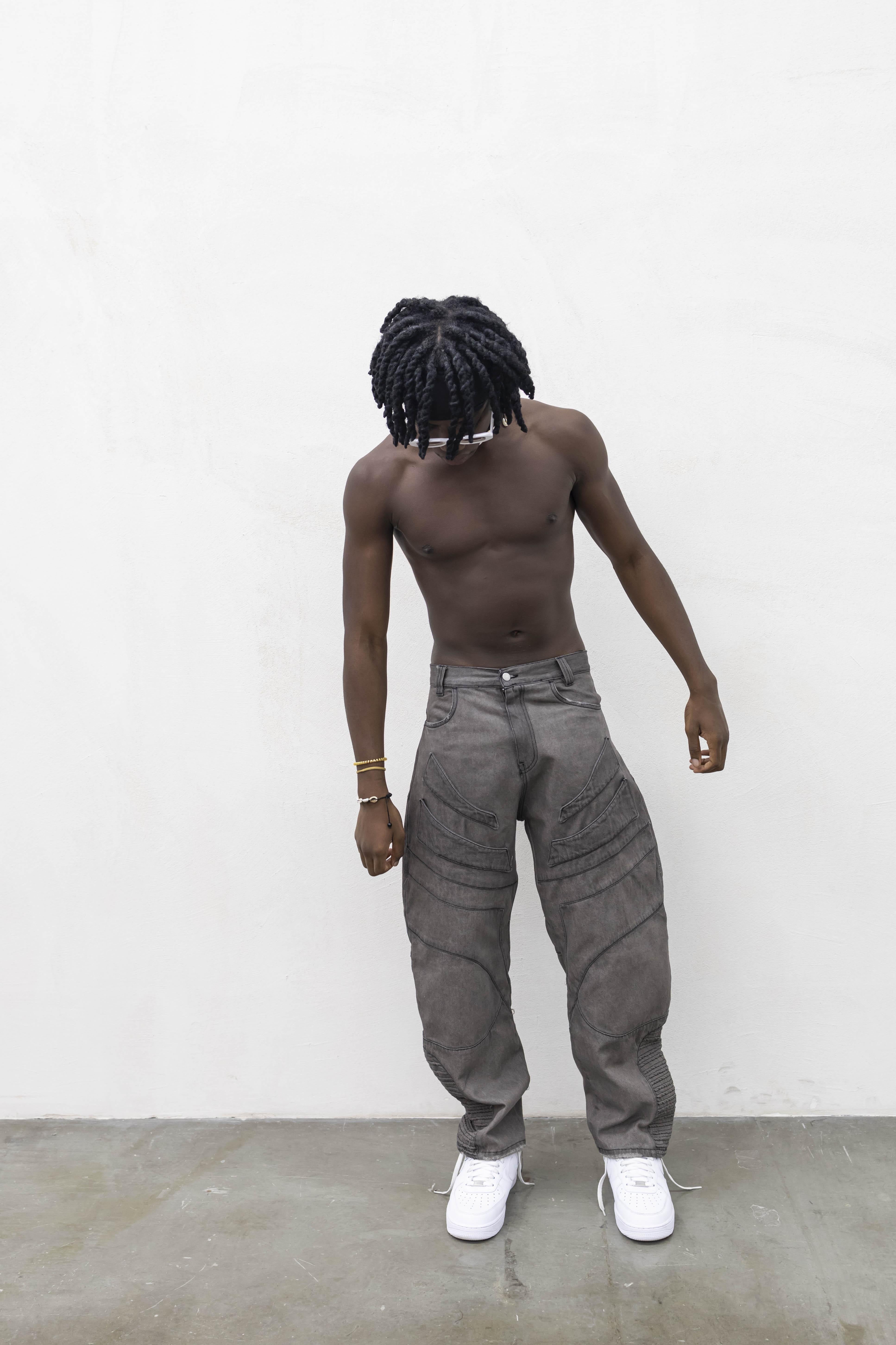 Present Day jeans marrone robot PRS014 MARRONE PRESENT DAY