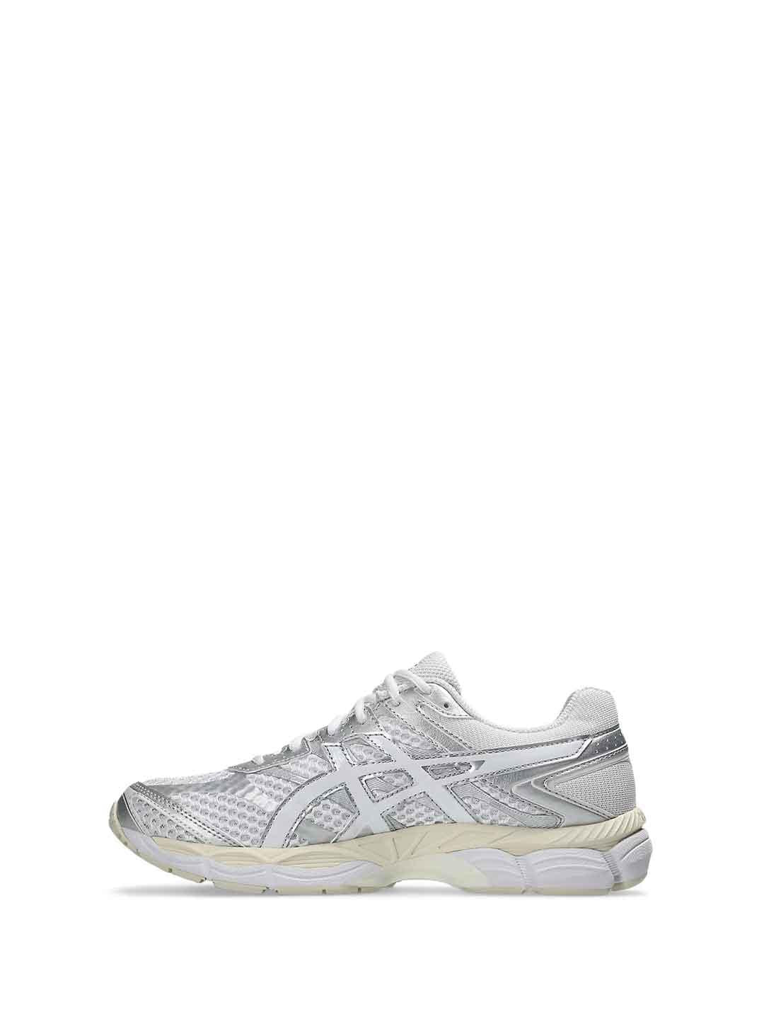 Asics Gel-Cumulus 16 sneakers bianco e argento 1203A733 102 BIANCO ASICS