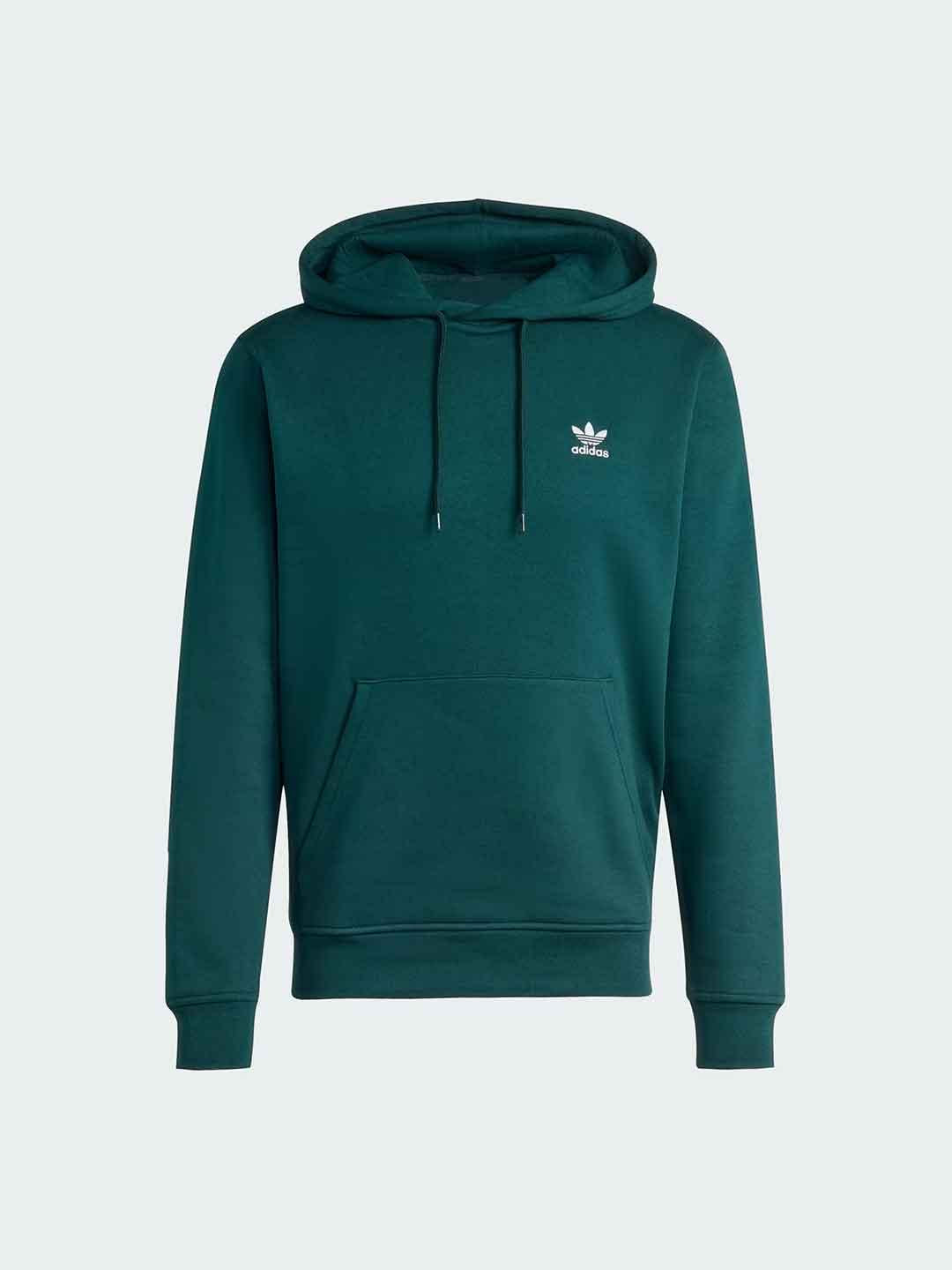 Adidas felpa verde con cappuccio JZ3589 VERDE ADIDAS