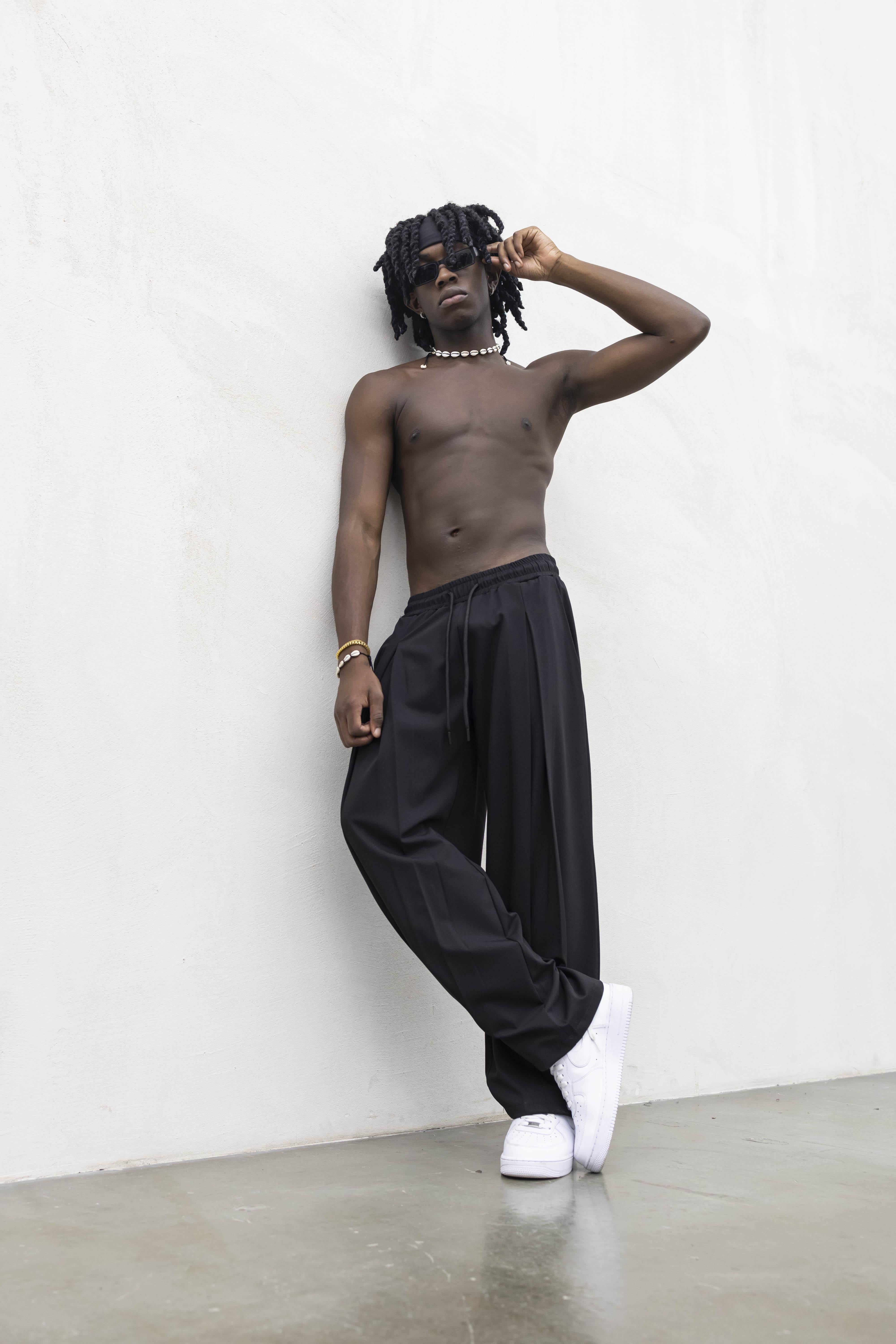 Tokyo pantaloni nero con deep pences TKO004 NERO TOKYO