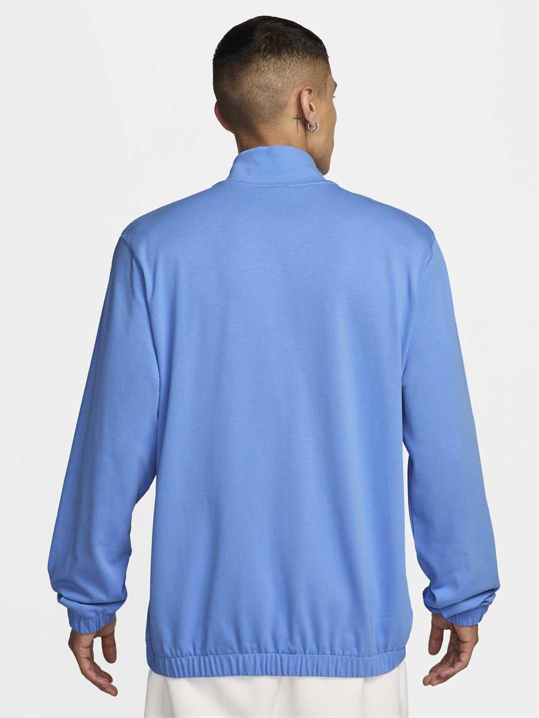 Nike felpa turchese con zip FQ3426-412 TURCHESE NIKE