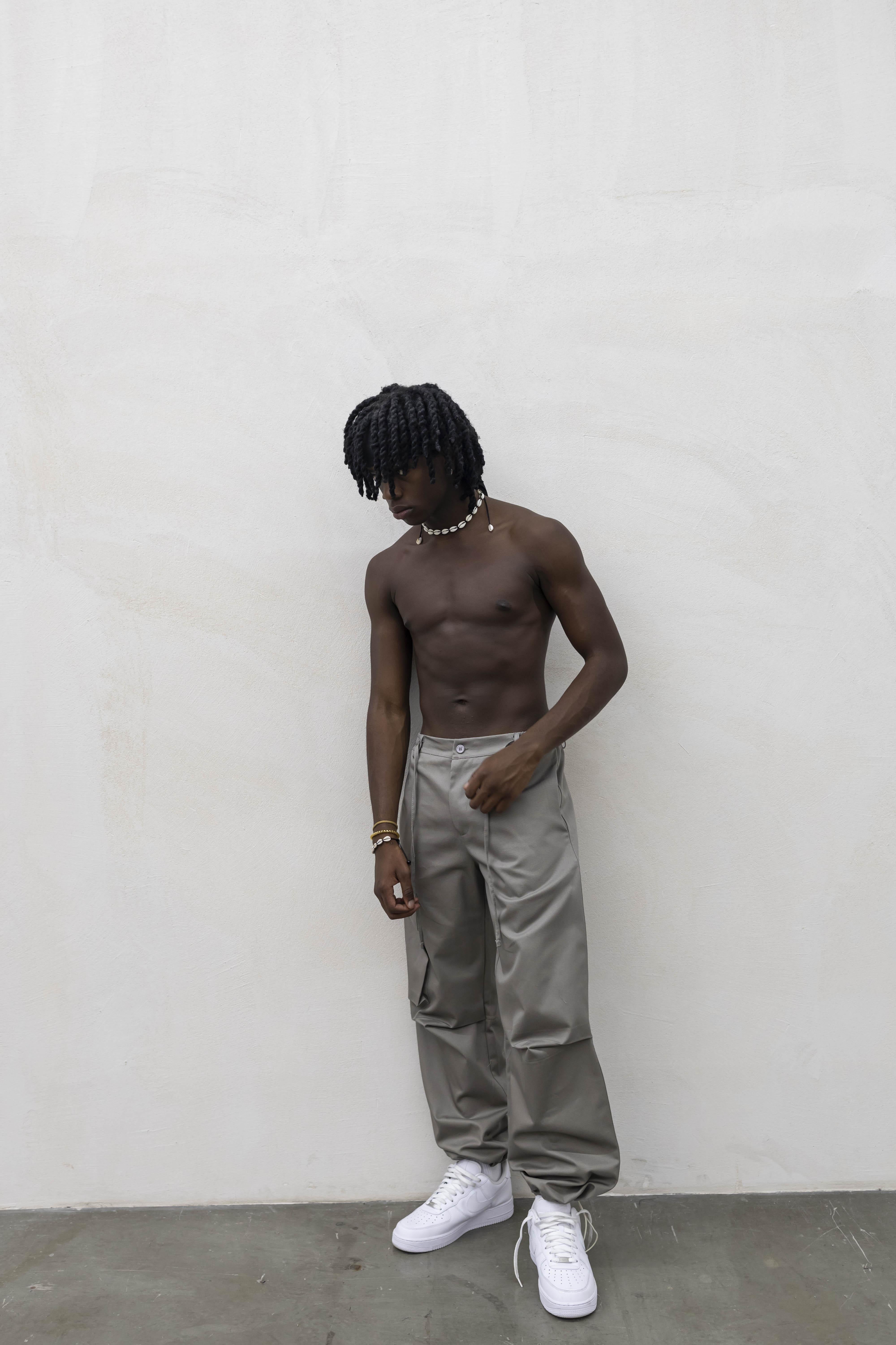 Present Day pantalone fango cargo PRS001 FANGO PRESENT DAY