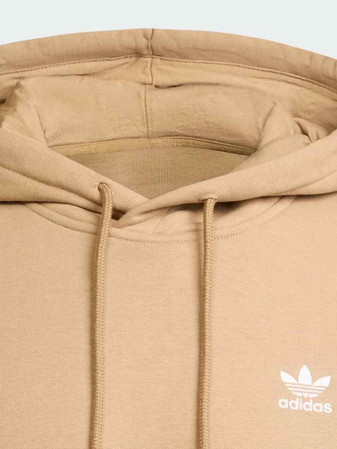 Adidas felpa beige con cappuccio JW1064 BEIGE ADIDAS