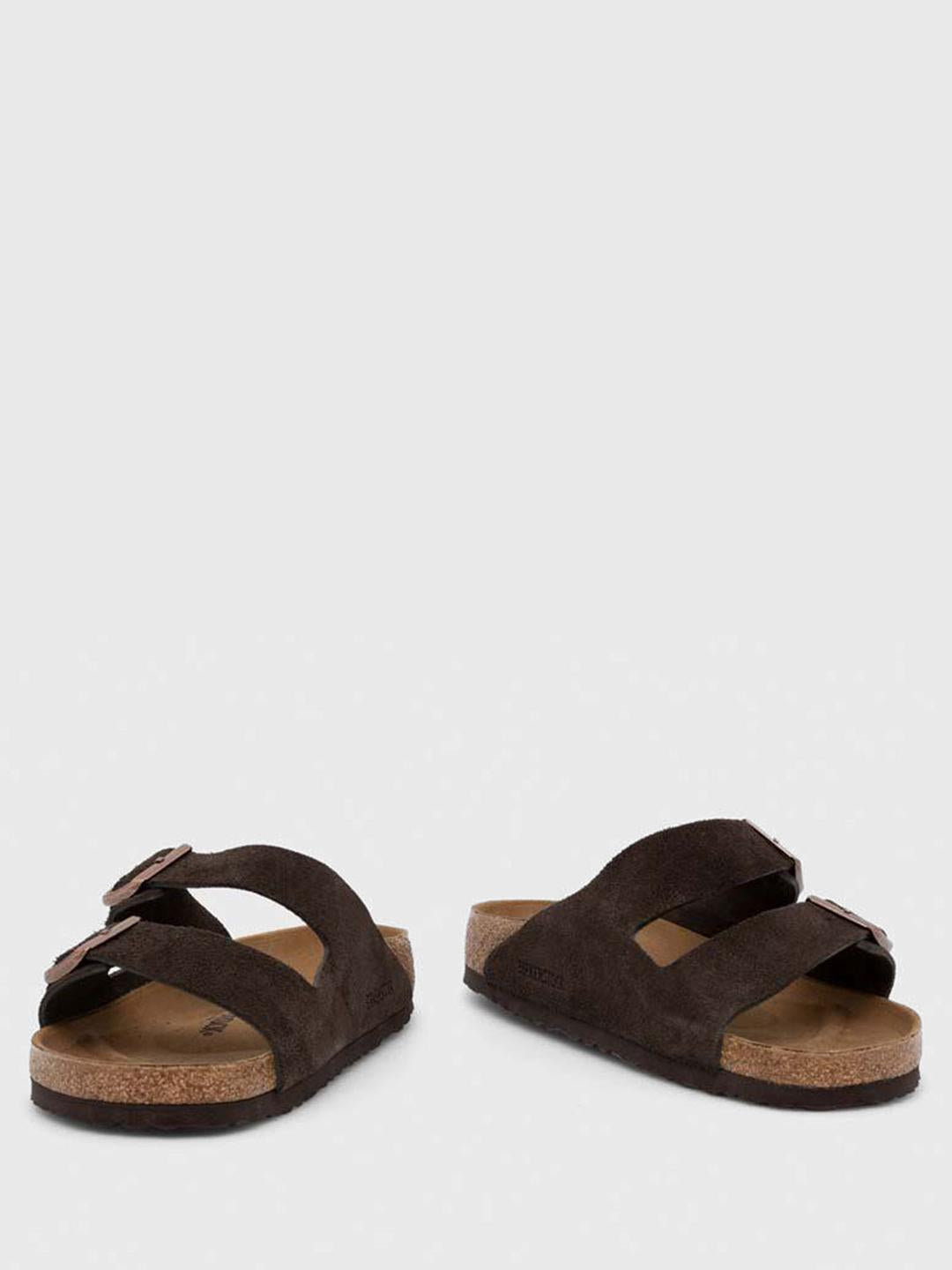 Birkenstock Arizona Bs sandali marrone in nabuk 1027083 MARRONE BIRKENSTOCK