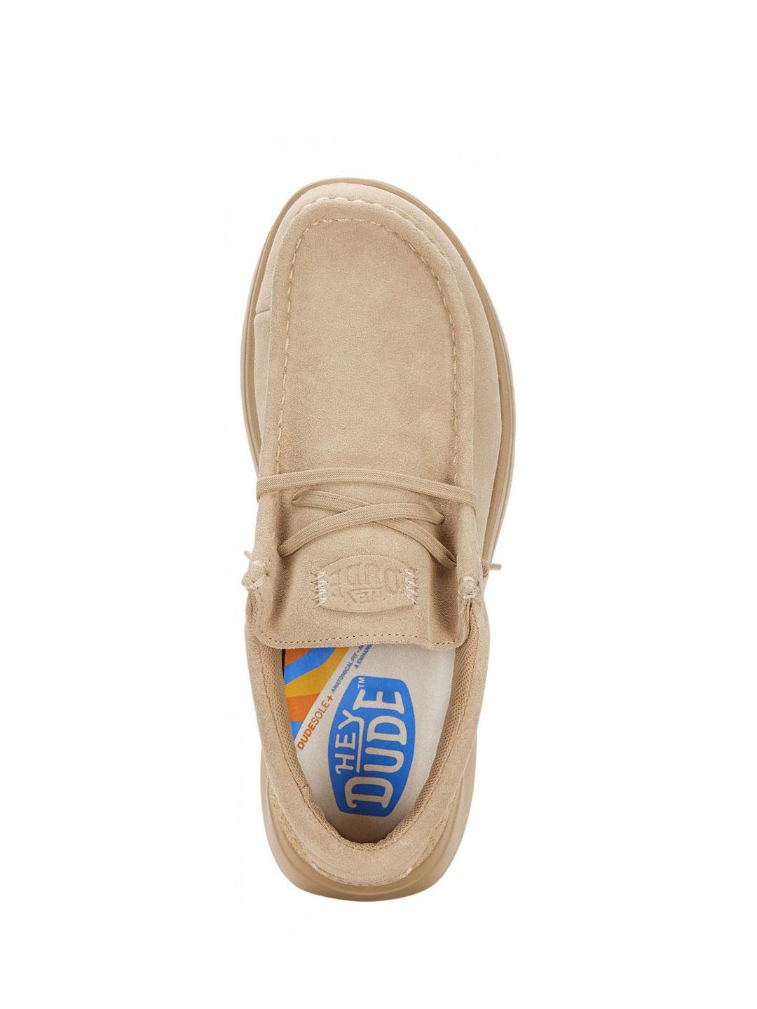 Hey Dude Wally sneakers beige 41975 BEIGE HEY DUDE