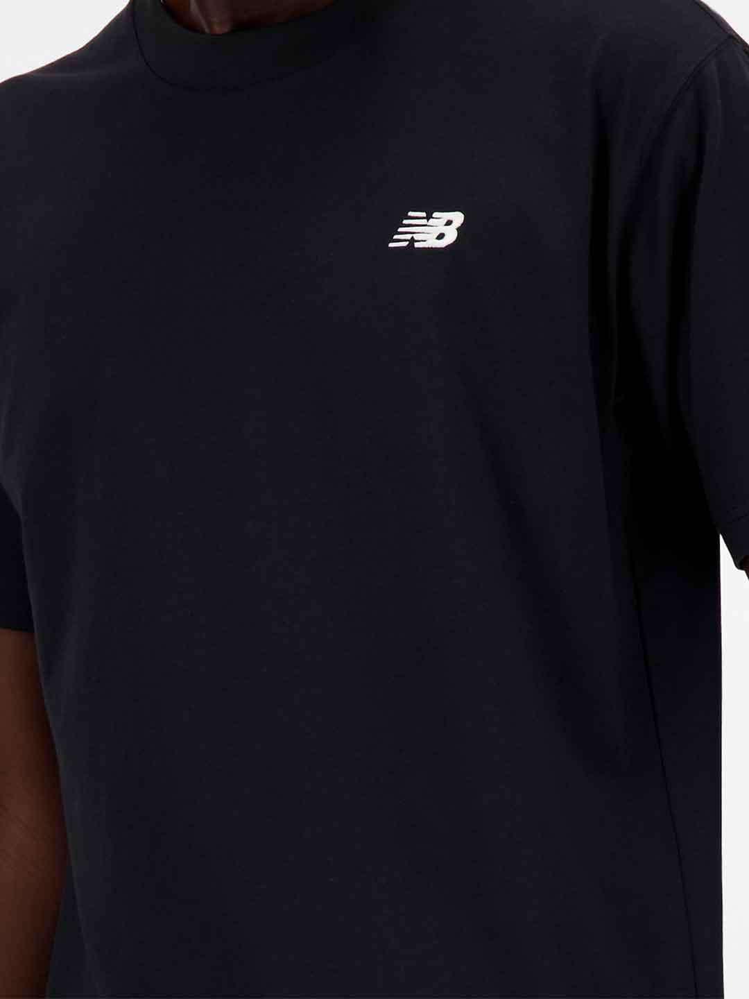 New Balance t-shirt nero con logo MT41509BK NERO NEW BALANCE
