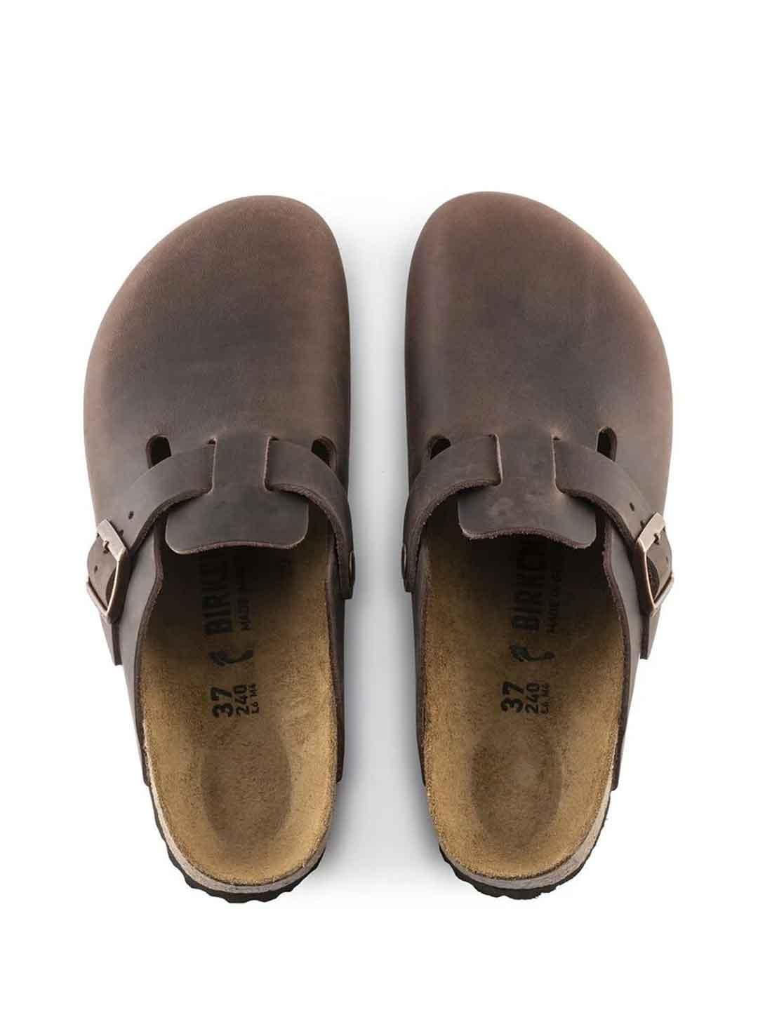 Birkenstock Boston sabot marrone 0860133 MARRONE BIRKENSTOCK