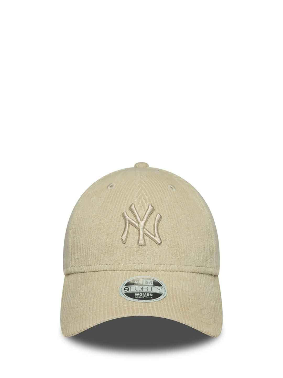 New Era 9FORTY cappello panna a costine 60691355 PANNA NEW ERA