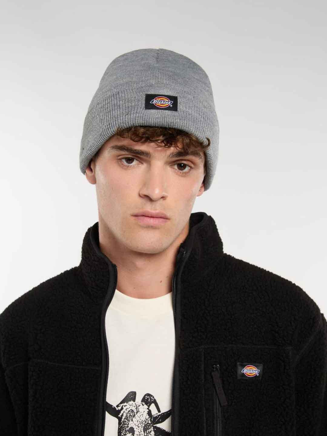Dickies Gibsland cappello grigio con logo DK0A4X7KGYM1 GRIGIO DICKIES