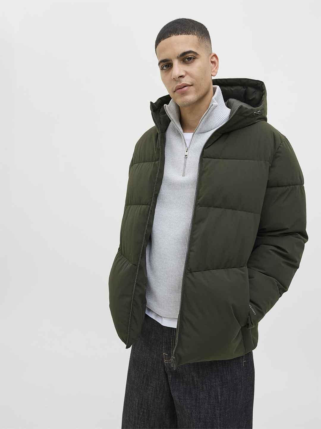 Jack & Jones giubbino verde 12283517 VERDE JACK & JONES