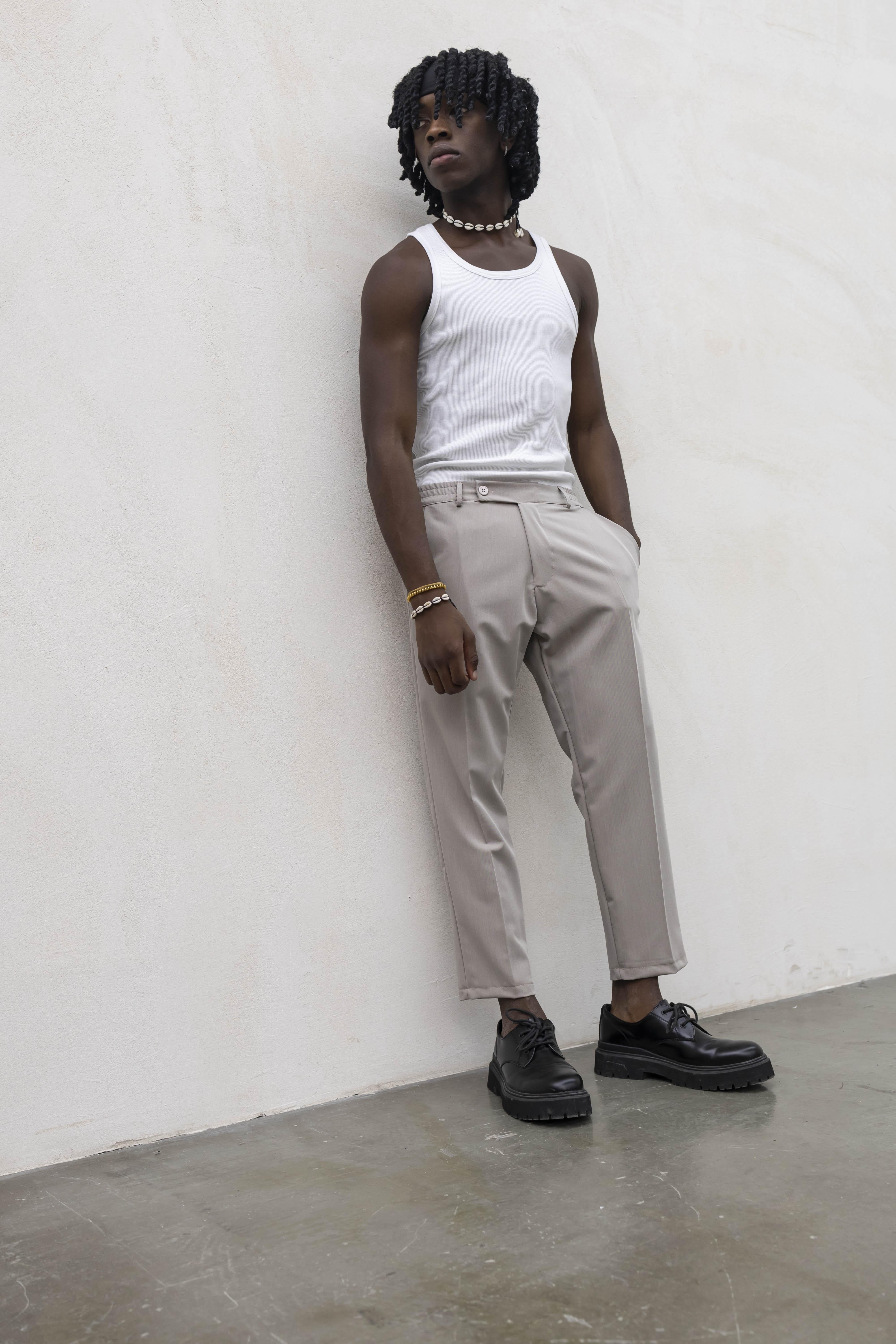 Tokyo pantaloni beige chinos TOK015 BEIGE TOKYO