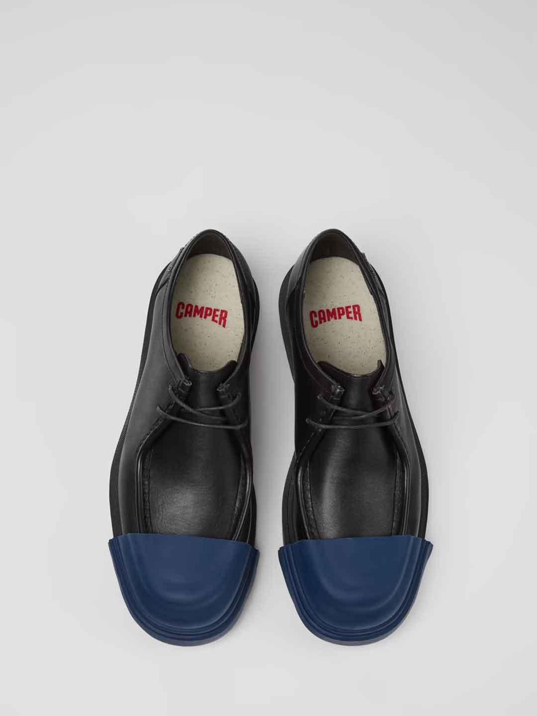 Camper Junction sneakers nero con punta blu K100872 024 NERO CAMPER