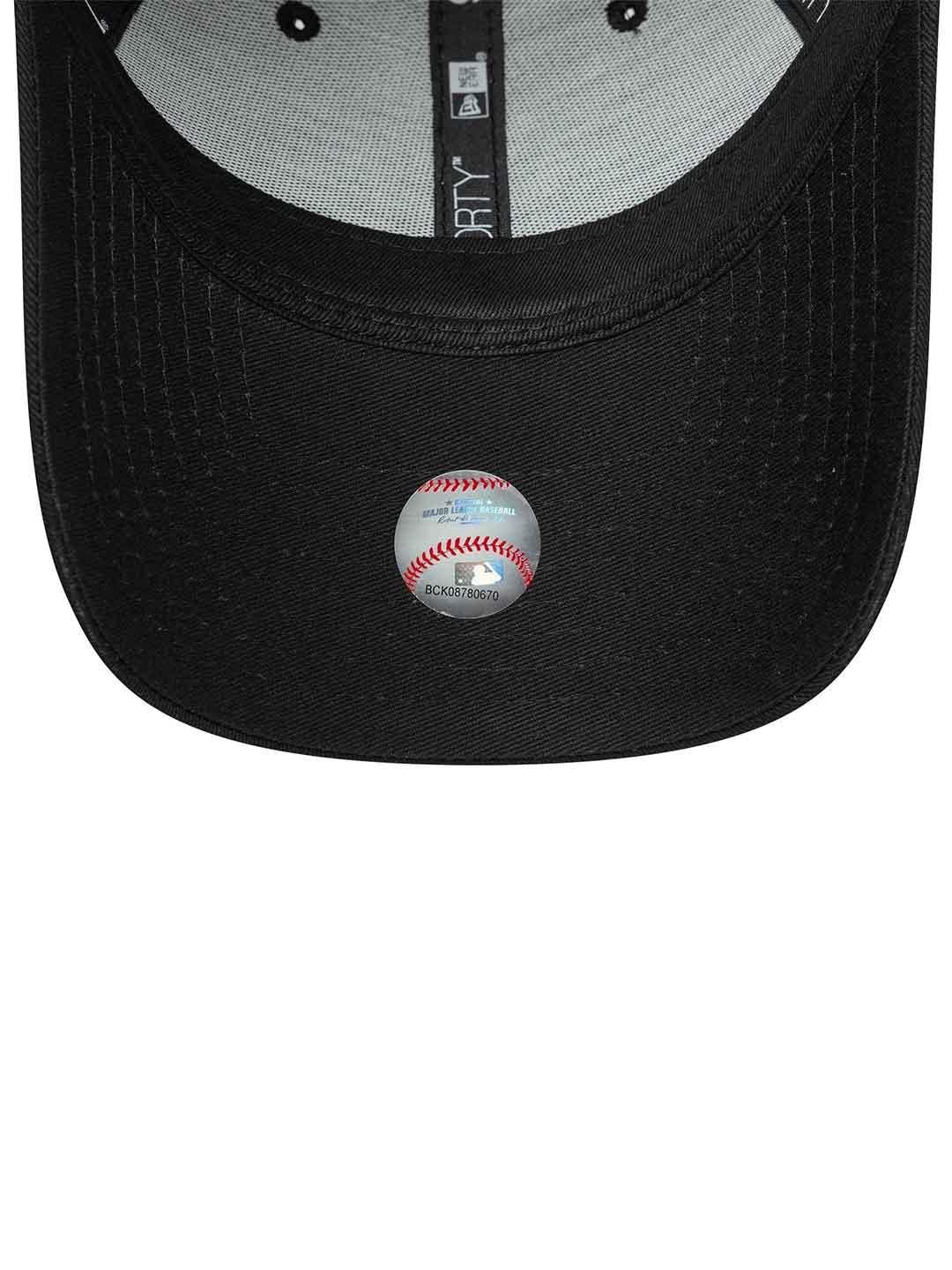 New Era 9FORTY cappello nero logo maculato 60691330 NERO NEW ERA