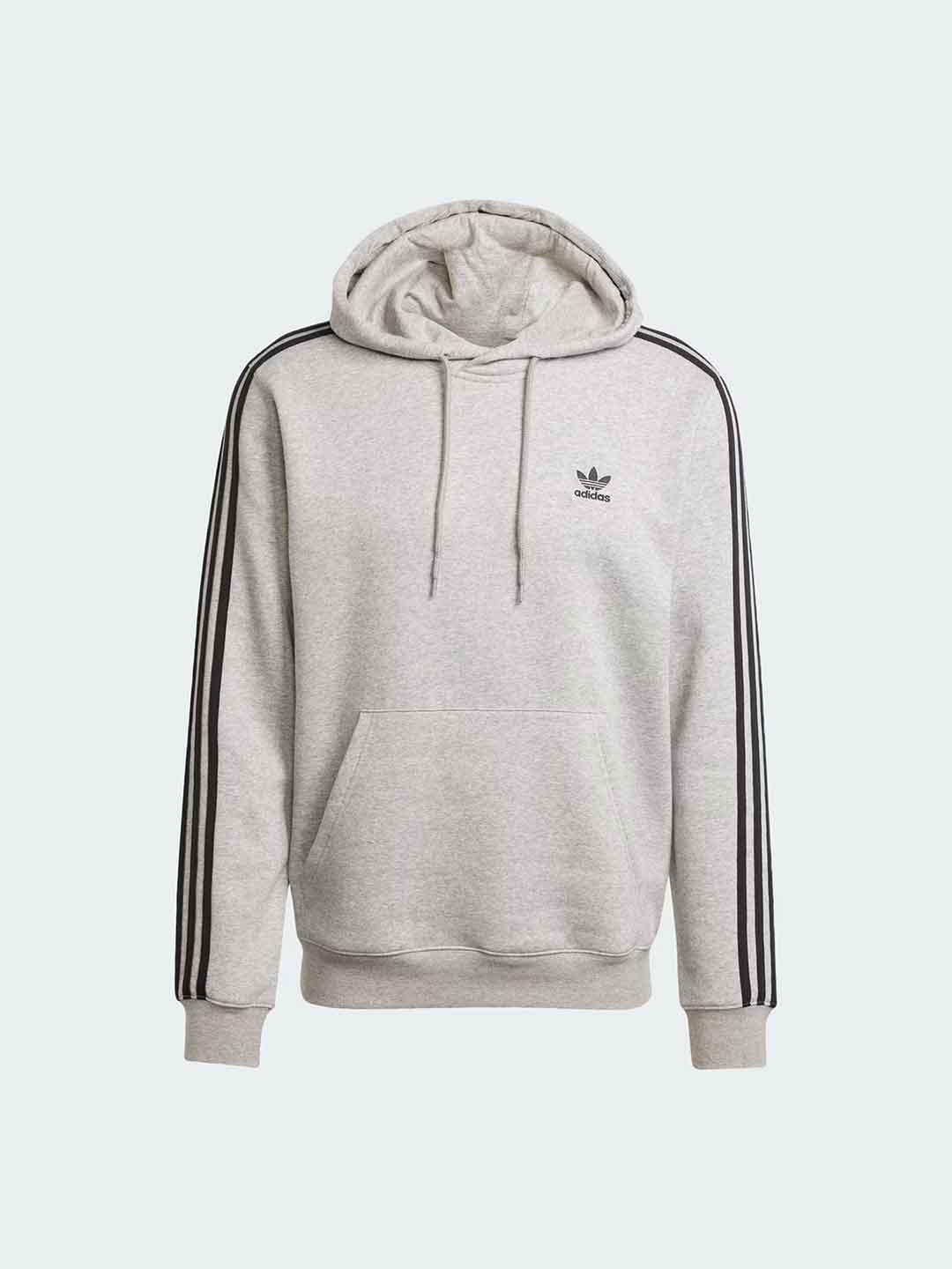 Adidas felpa grigio con cappuccio JY1376 GRIGIO ADIDAS