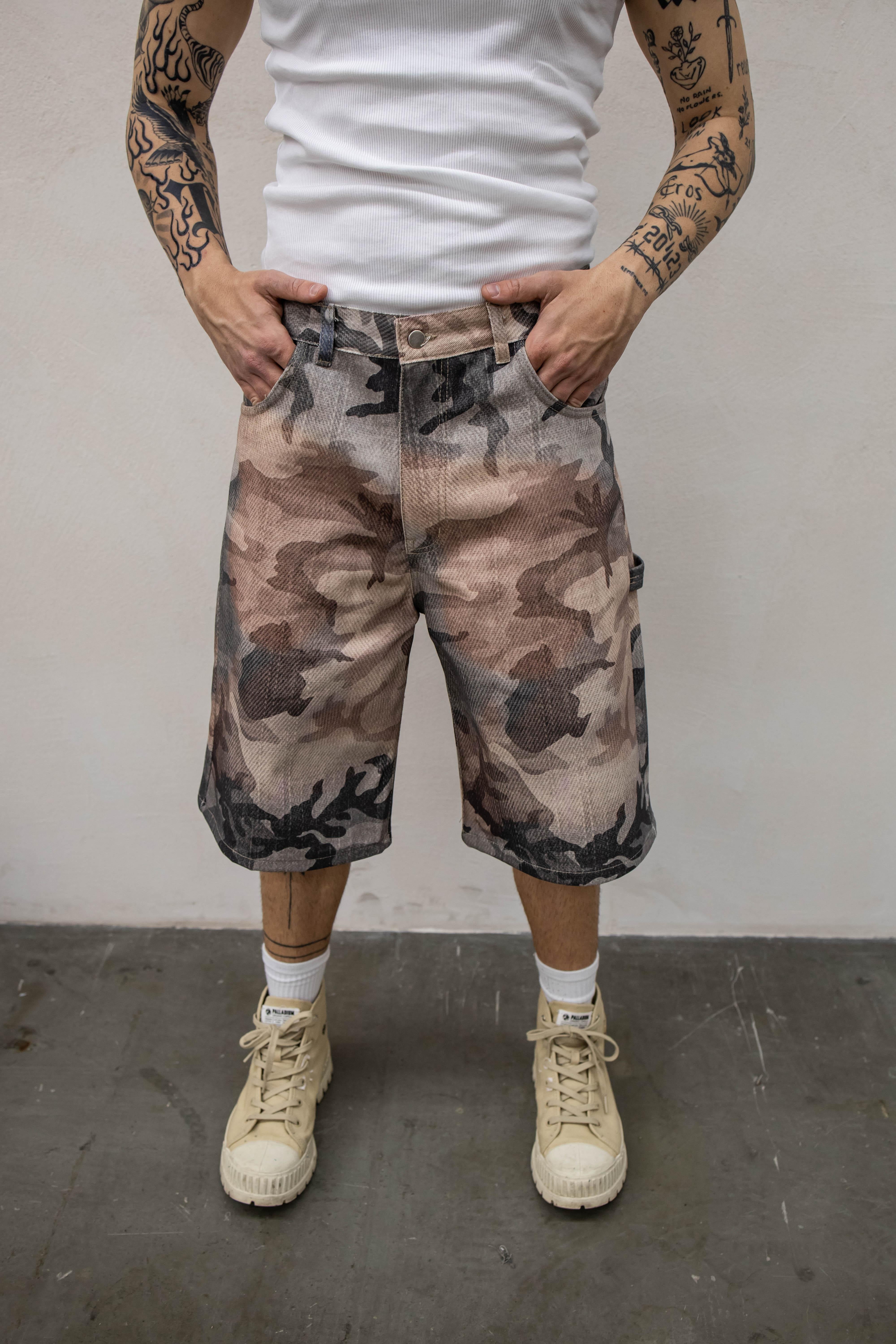 Present Day bermuda beige mimetico PDP047 BEIGE PRESENT DAY