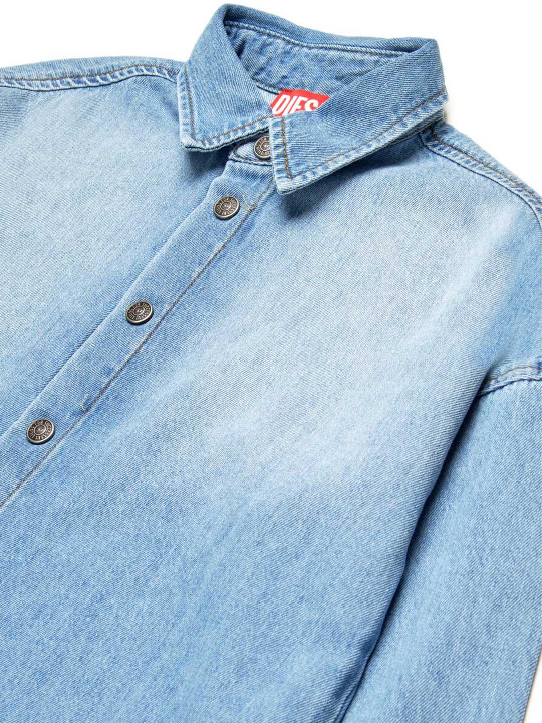 Diesel Ckama camicia in jeans J02307 KXBNK JEANS DIESEL