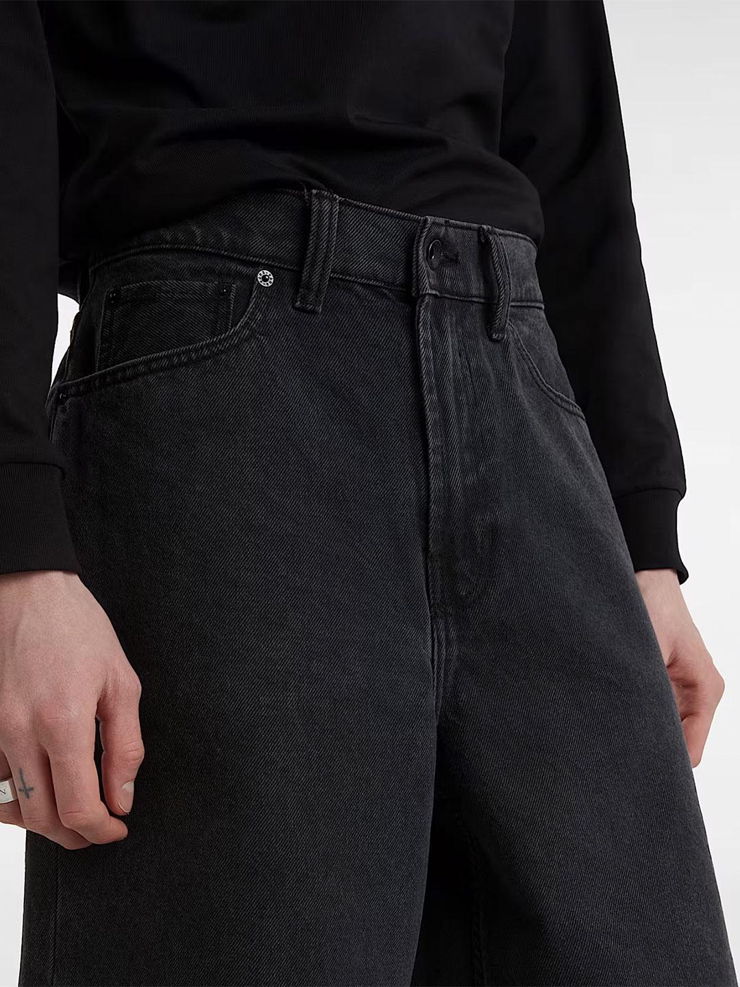 Vans t-bermuda nero in jeans VN000C9VEMQ1 NERO VANS