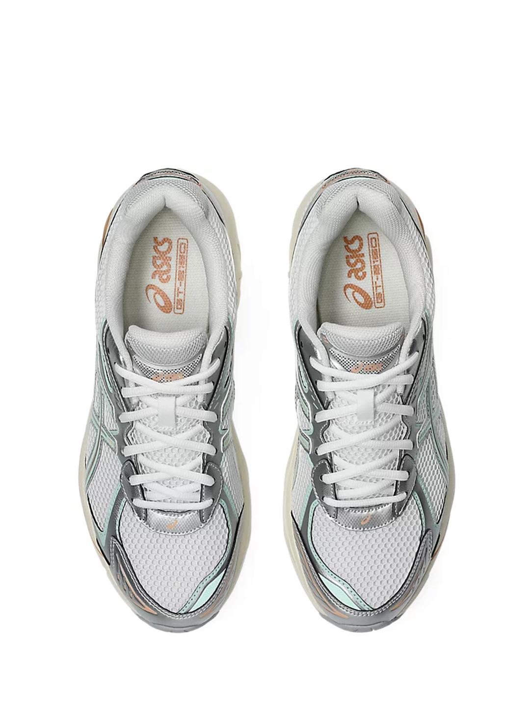 Asics GT-2160 sneakers bianco e verde 1203A275-108 BIANCO ASICS