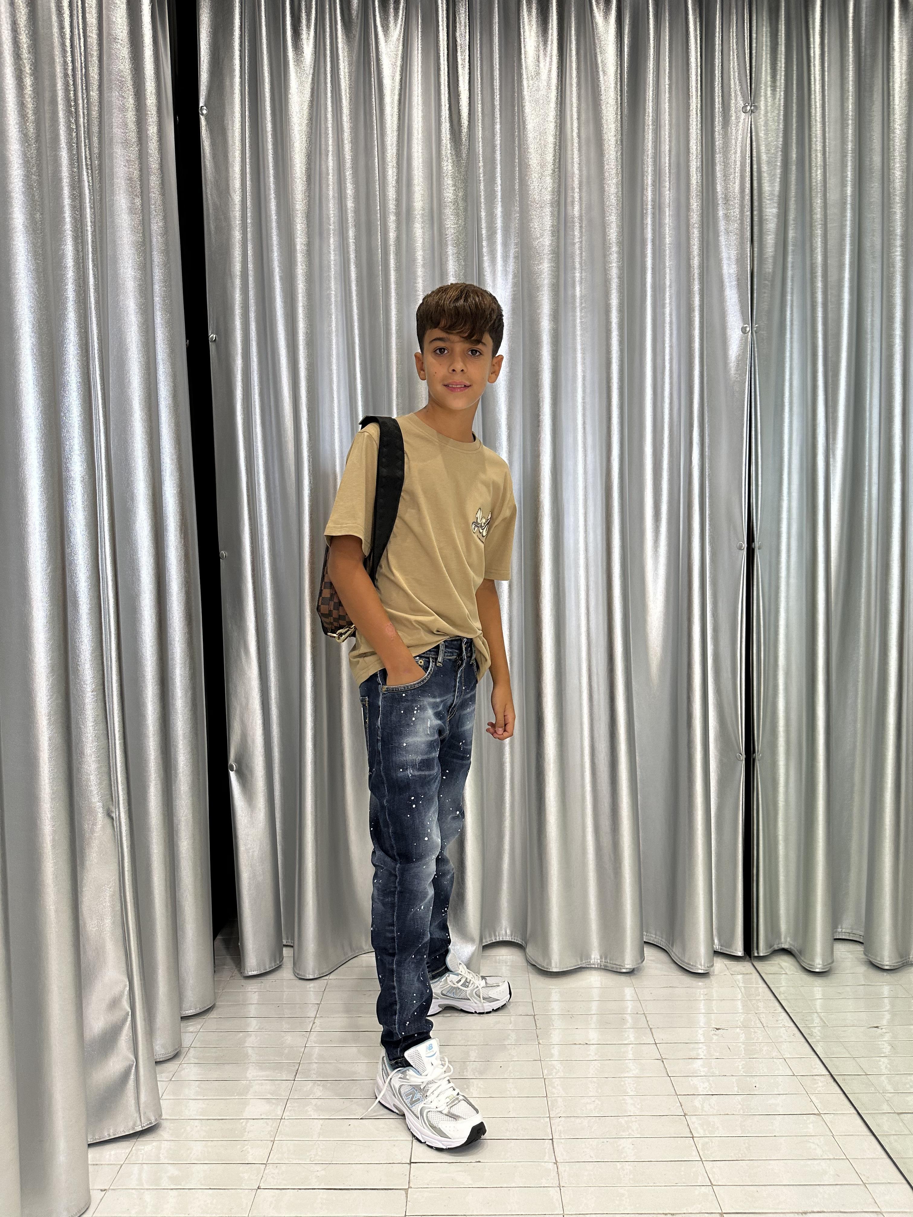 Yes London jeans kids blu skinny JR1091 BLU YES LONDON