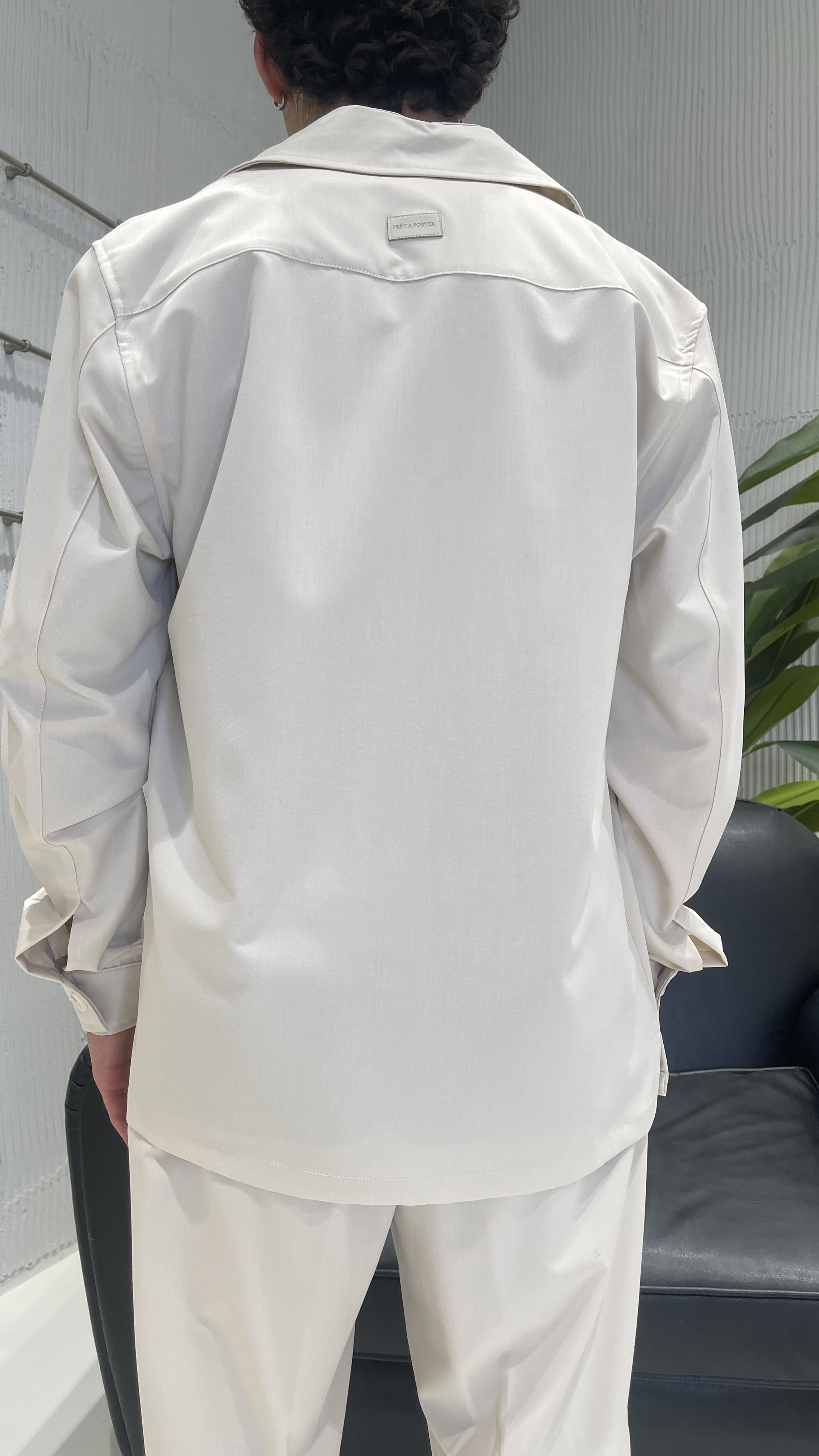 Pret A Porter camicia panna 70008 PANNA PRET A PORTER