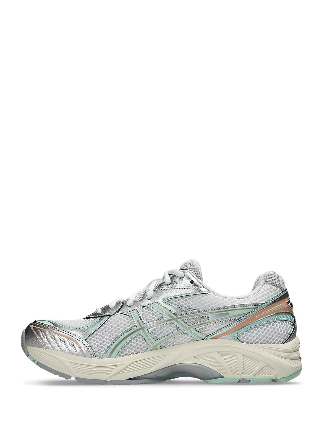 Asics GT-2160 sneakers bianco e verde 1203A275-108 BIANCO ASICS