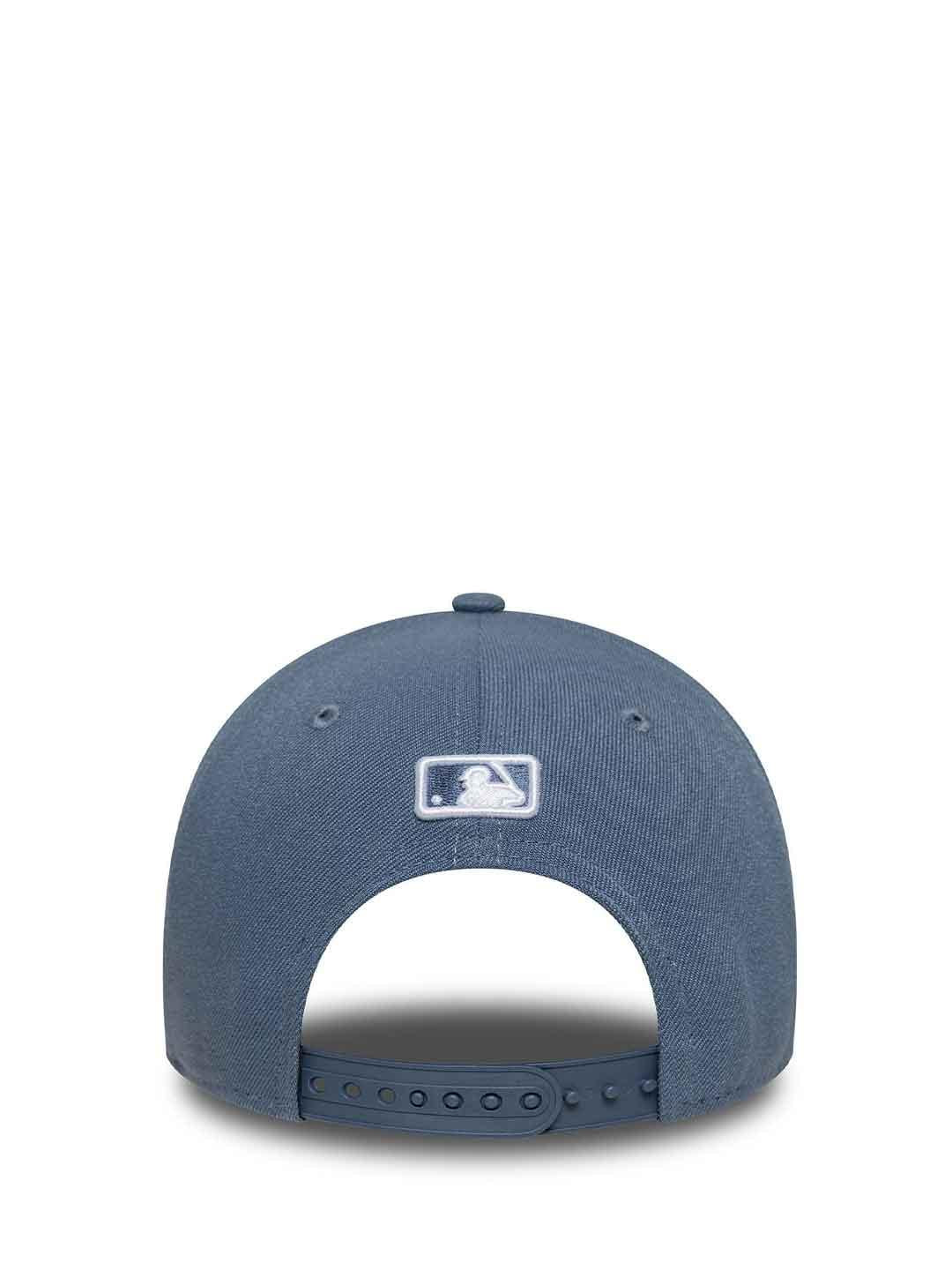 New Era 9FORTY cappello blu logo bianco 60691053 BLU NEW ERA