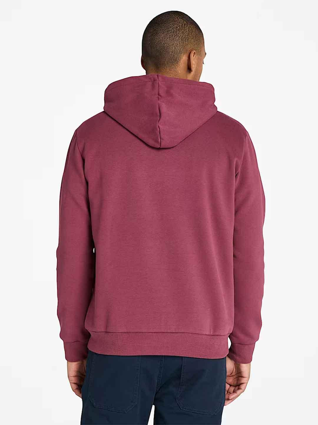 Timberland Hampton felpa bordeaux con cappuccio TB0A6VFJ BORDEAUX TIMBERLAND