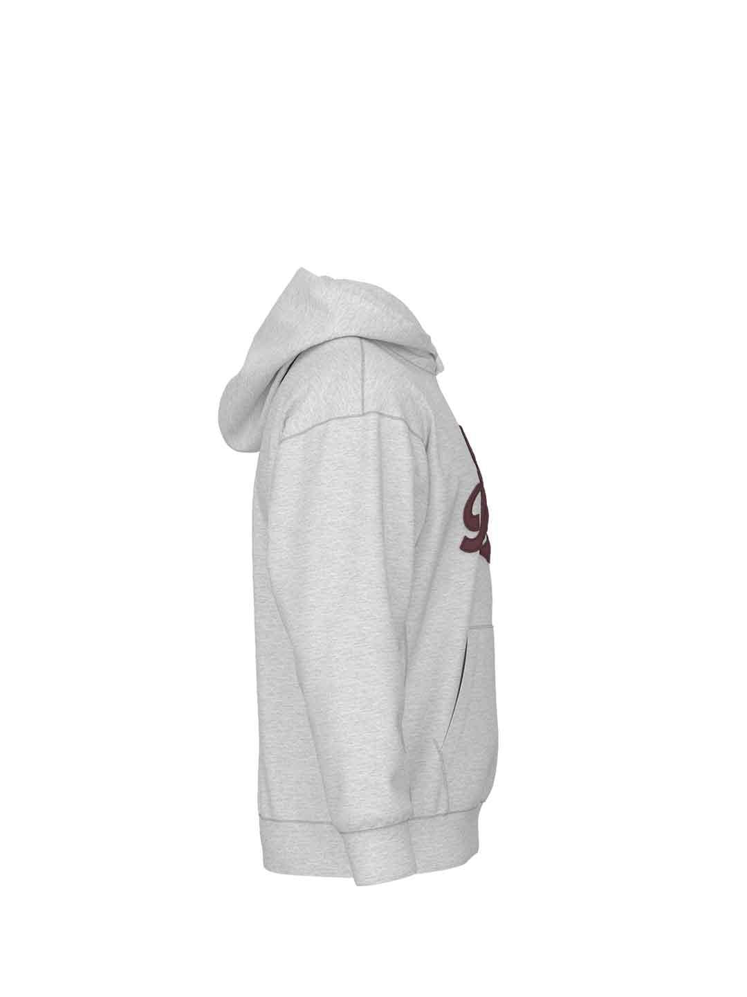 New Balance felpa grigio con grafica MT53902AHH GRIGIO NEW BALANCE